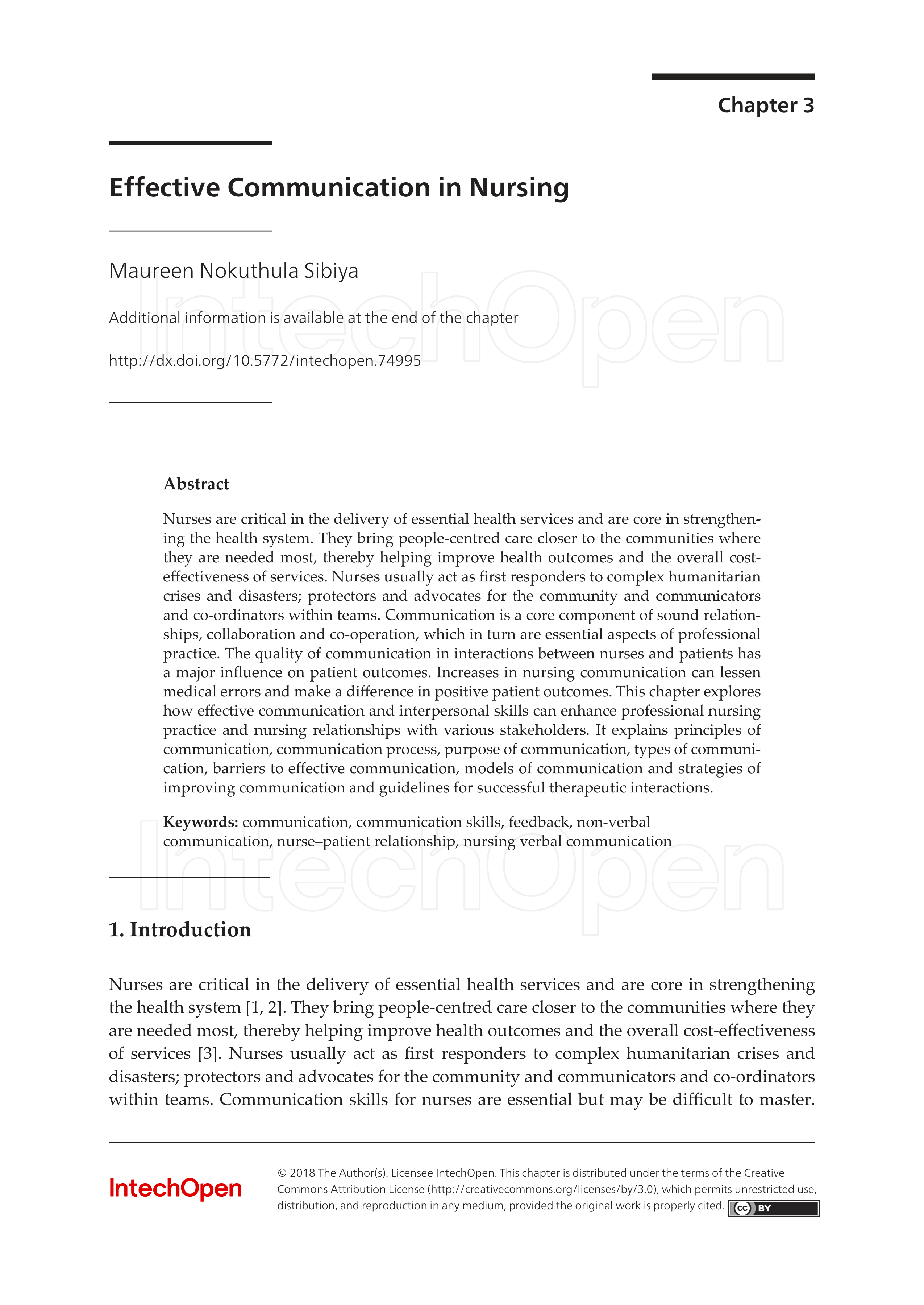 Communication Skills for Nurses — page 2