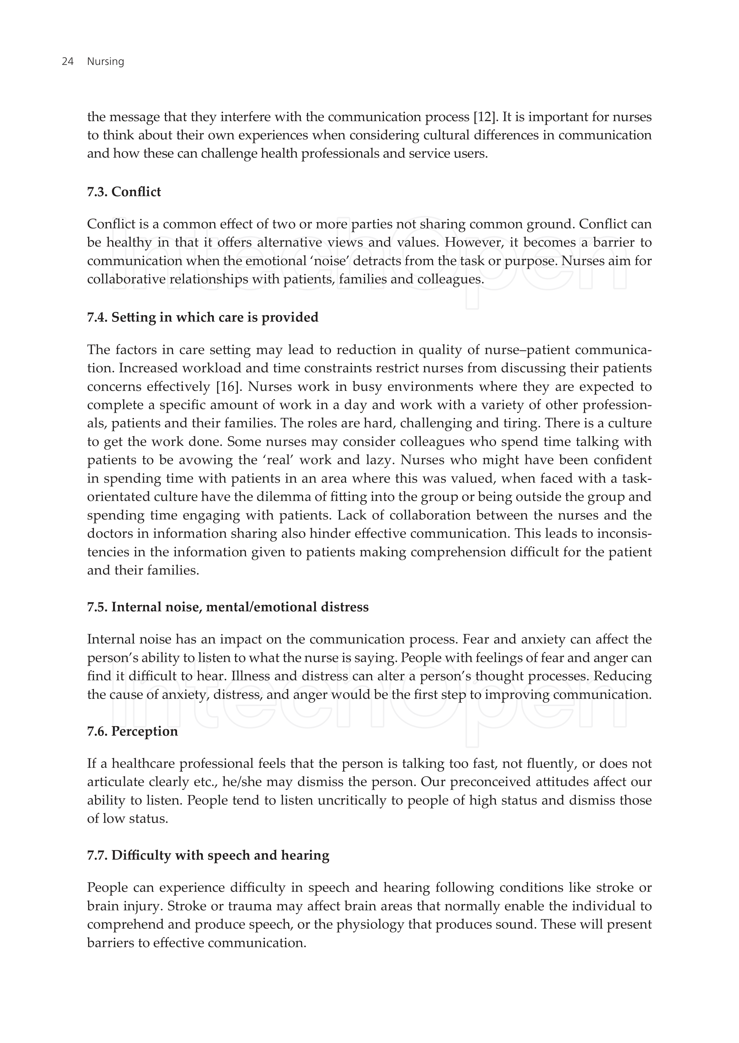 Communication Skills for Nurses — page 7