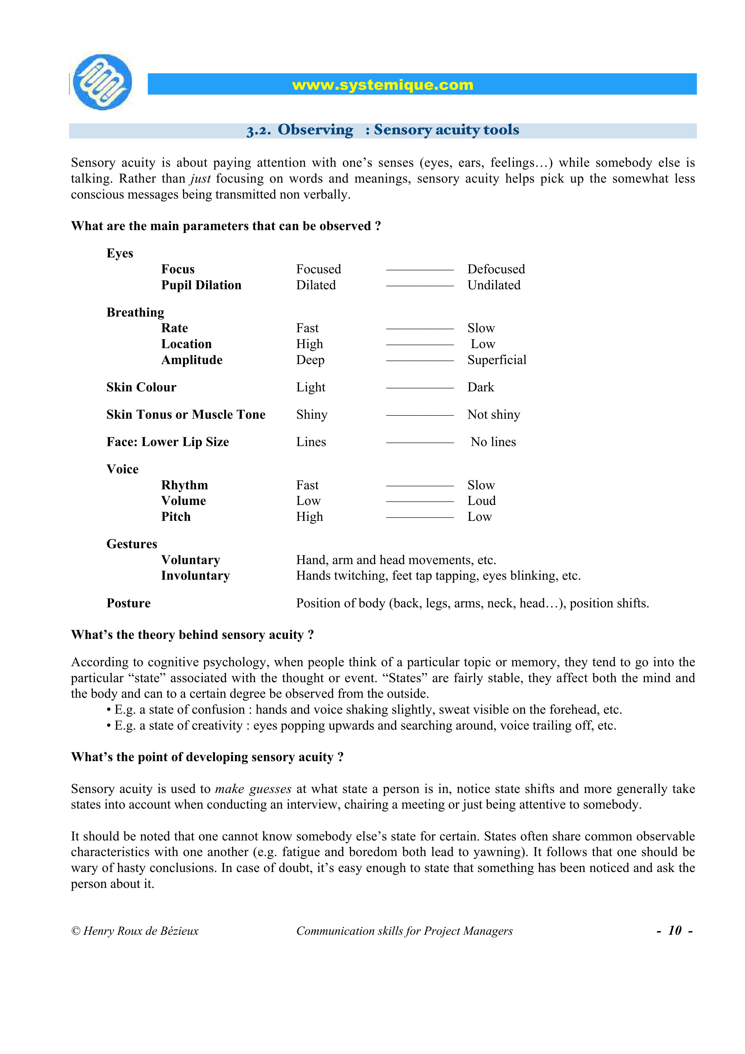 Communication Skills for Project Managers — page 10
