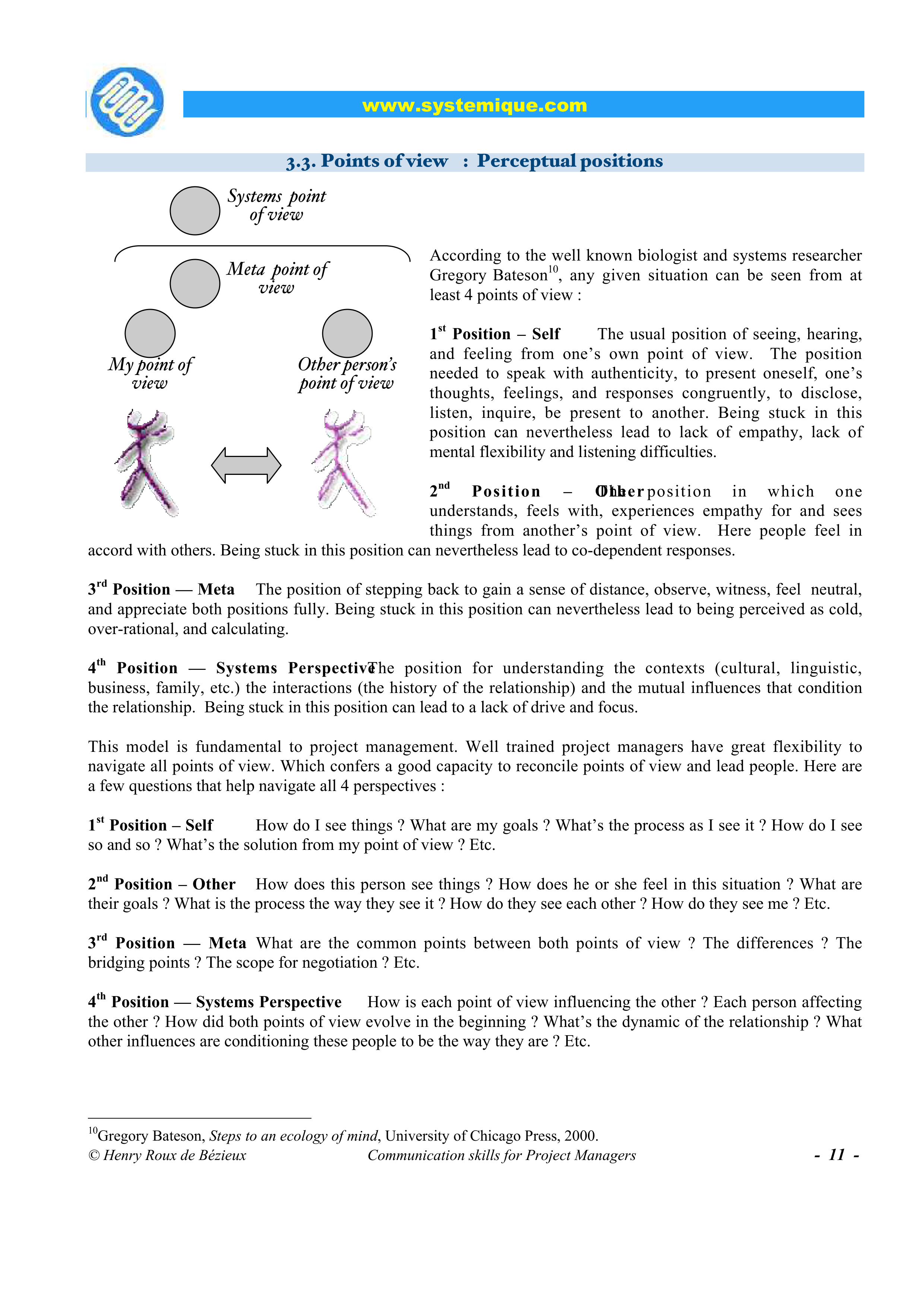 Communication Skills for Project Managers — page 11