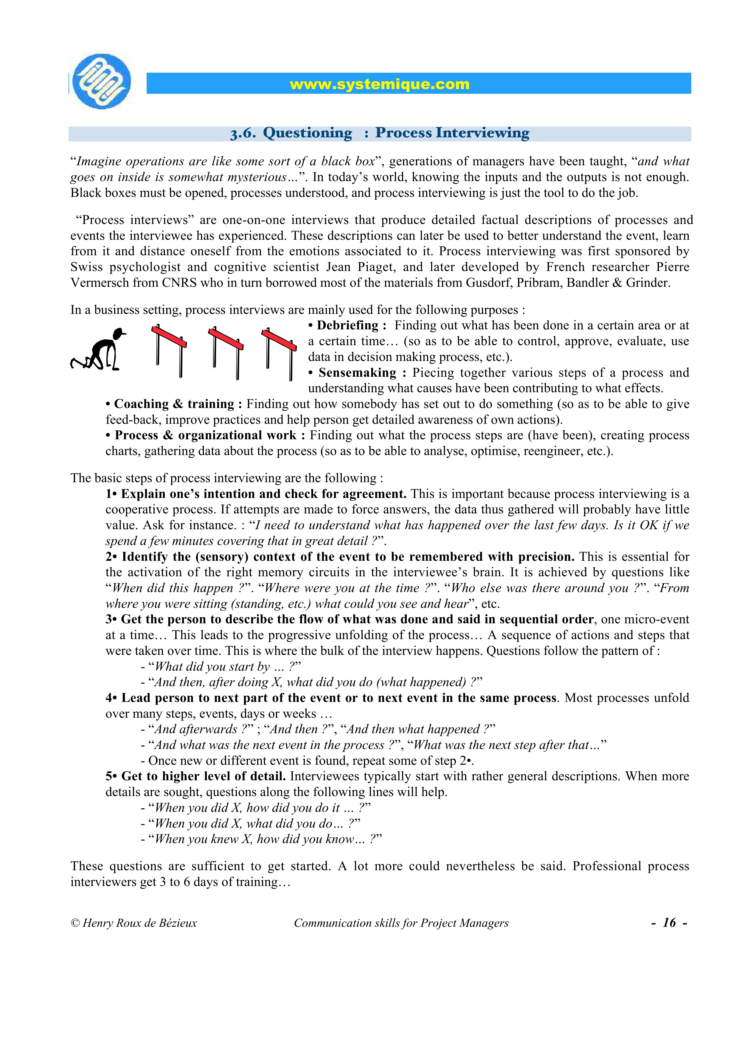Communication Skills for Project Managers — page 16