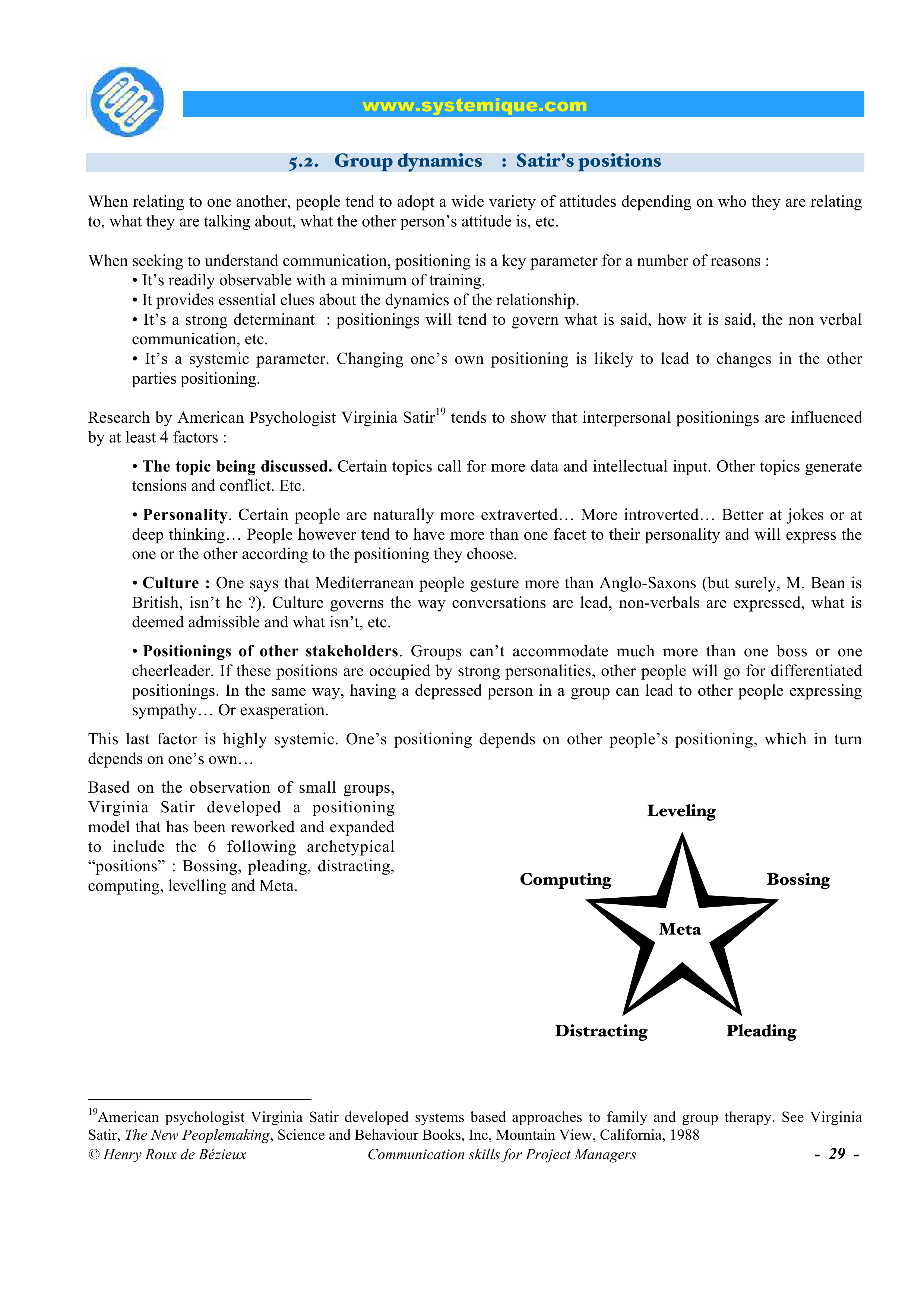 Communication Skills for Project Managers — page 29