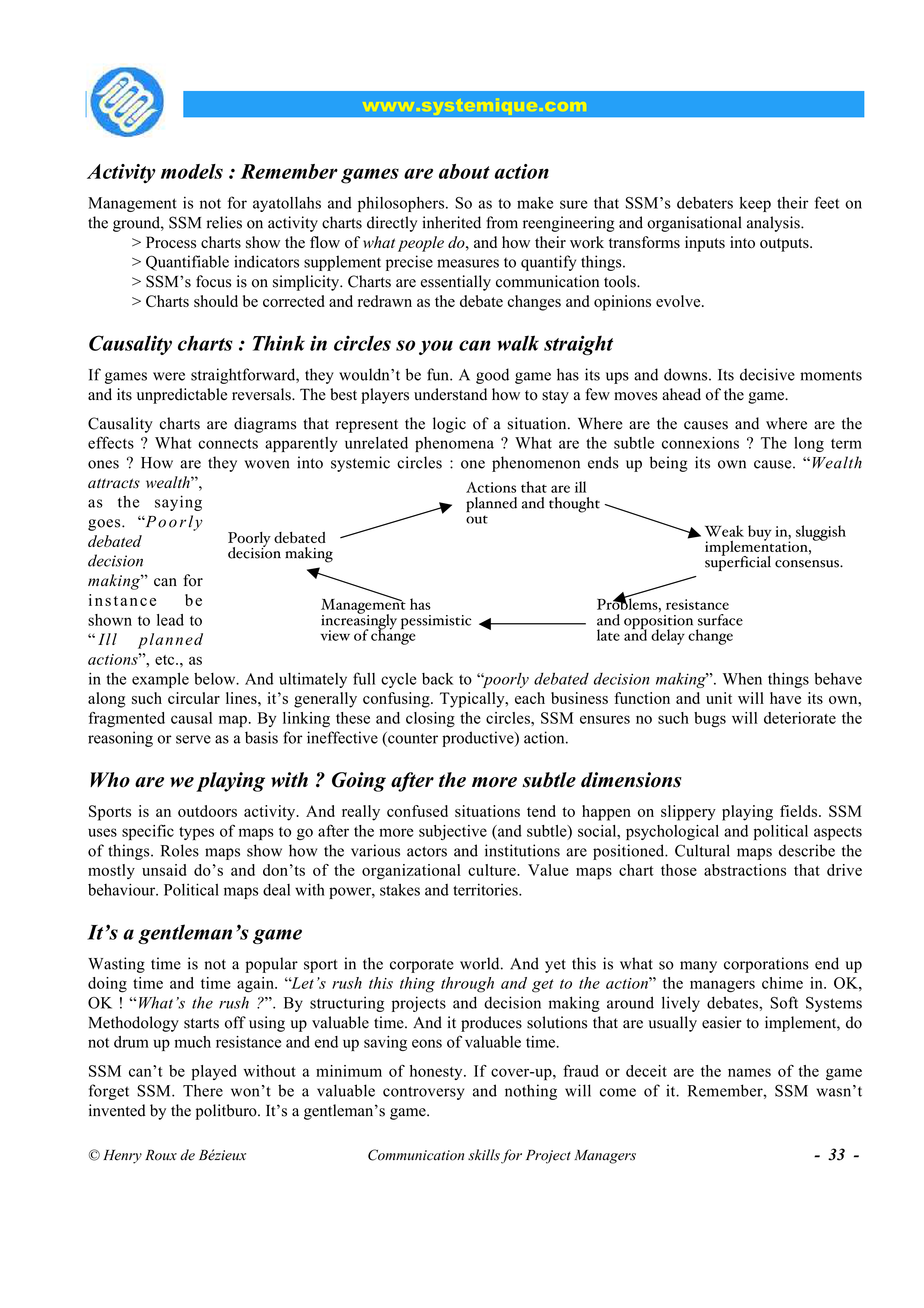 Communication Skills for Project Managers — page 33