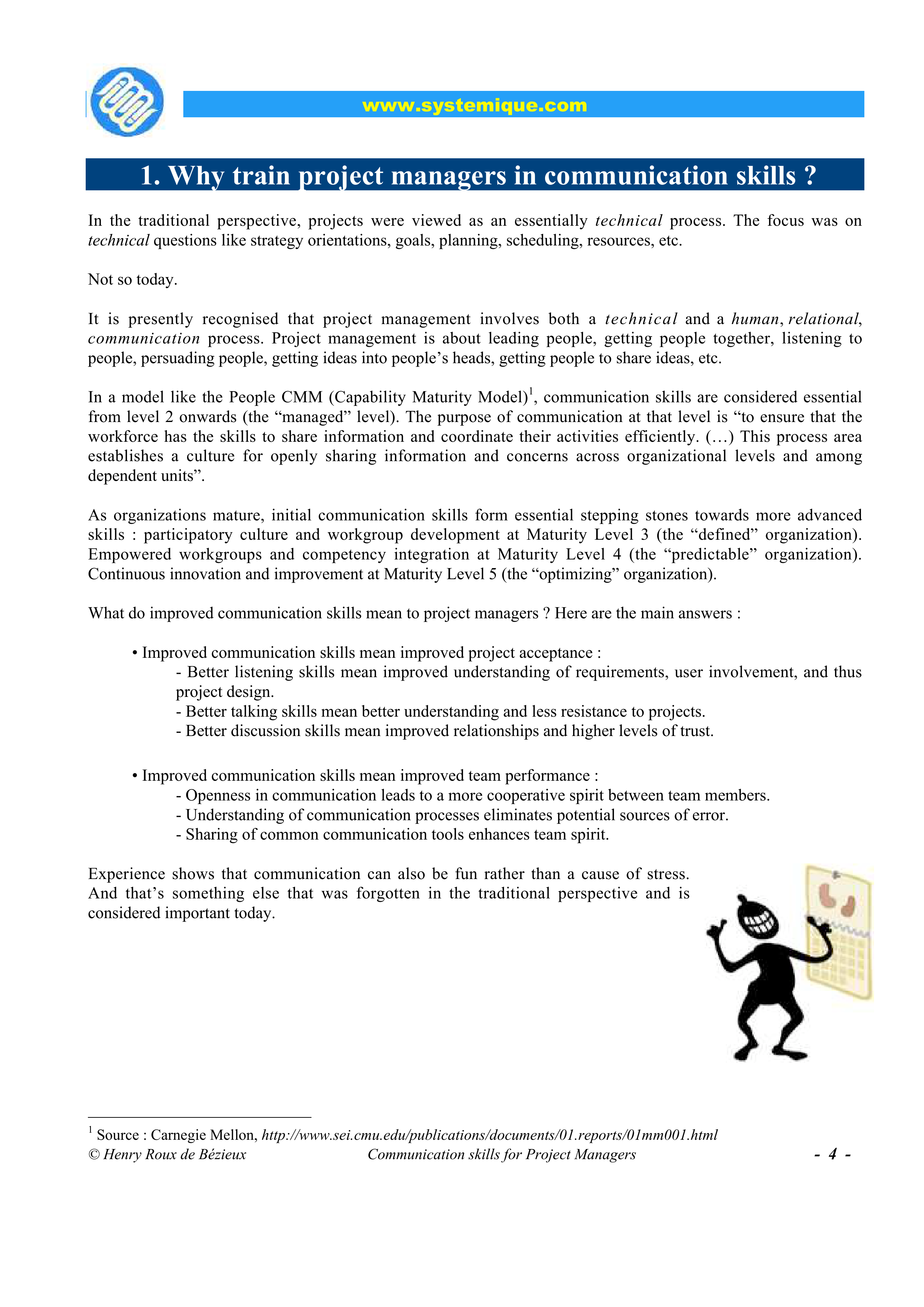 Communication Skills for Project Managers — page 4