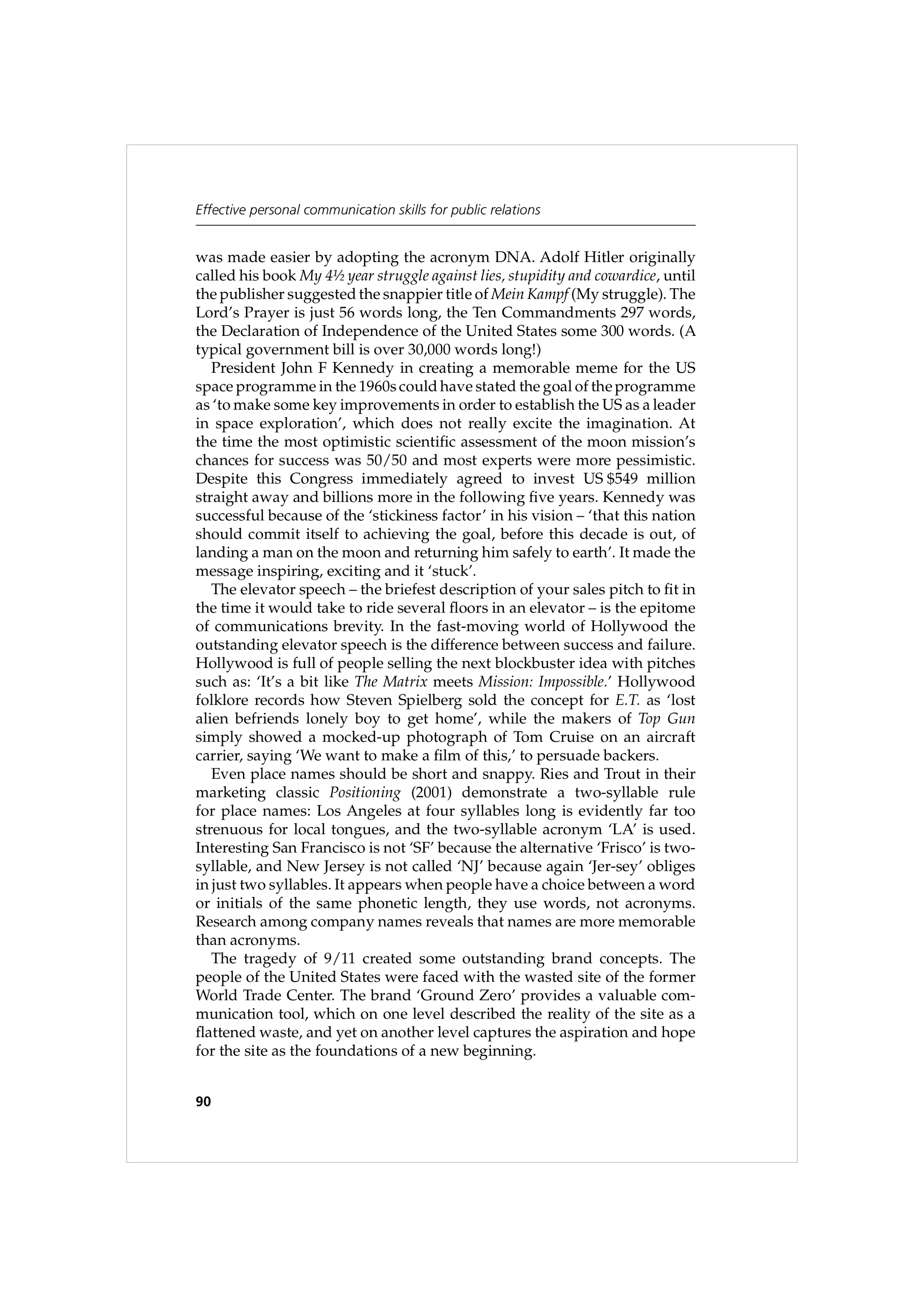 Communication Skills for Public Relations — page 103