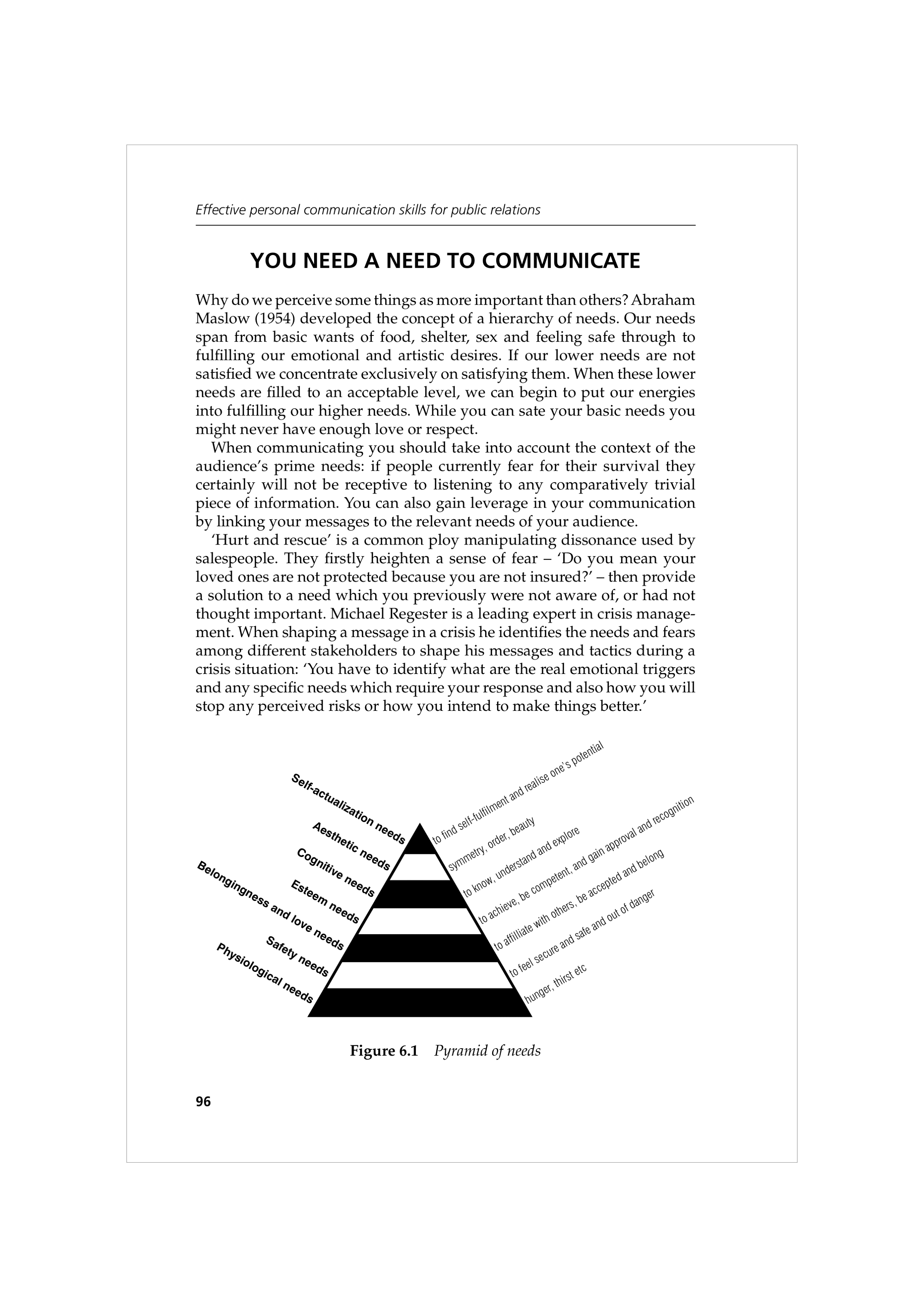 Communication Skills for Public Relations — page 109