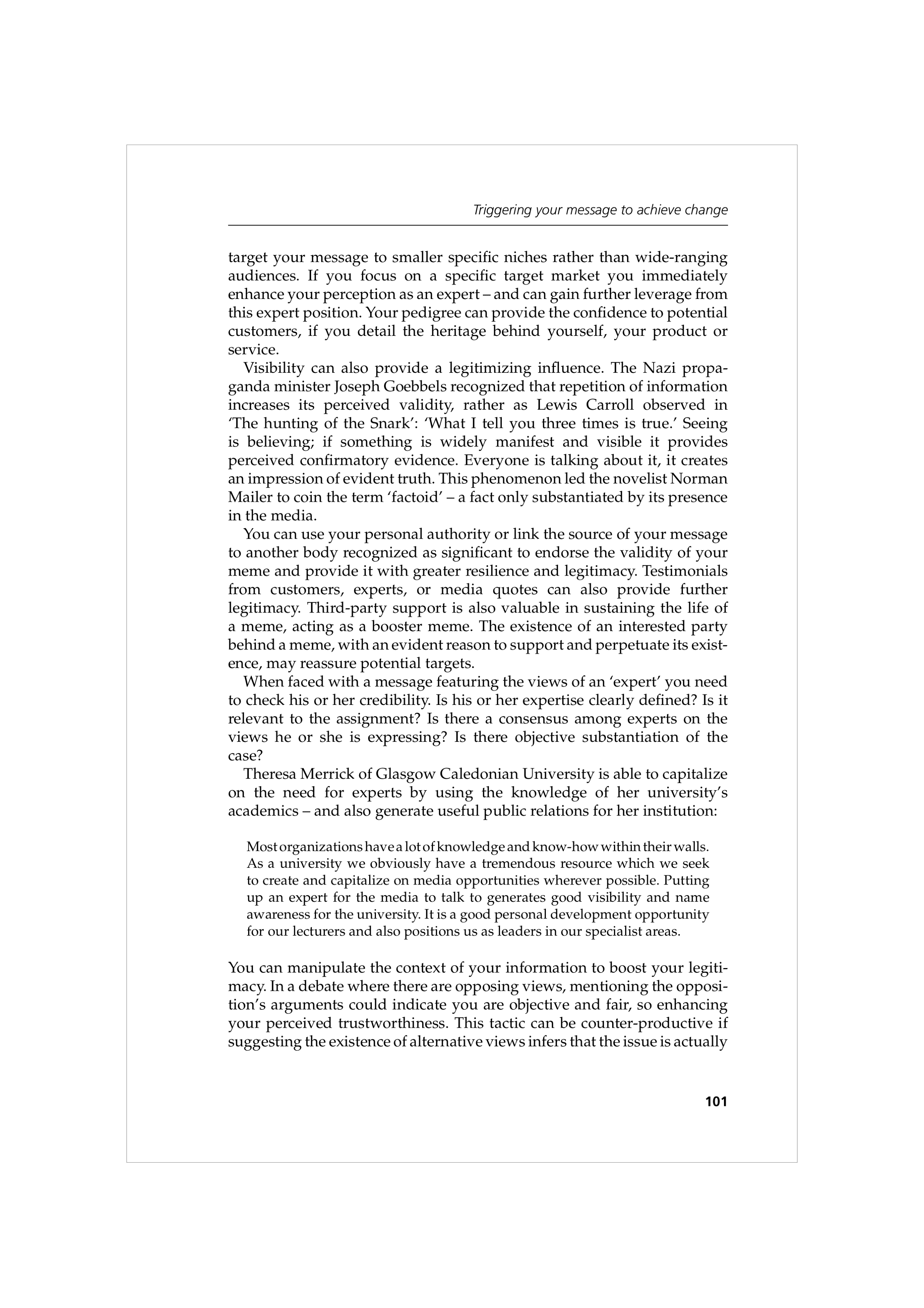 Communication Skills for Public Relations — page 114