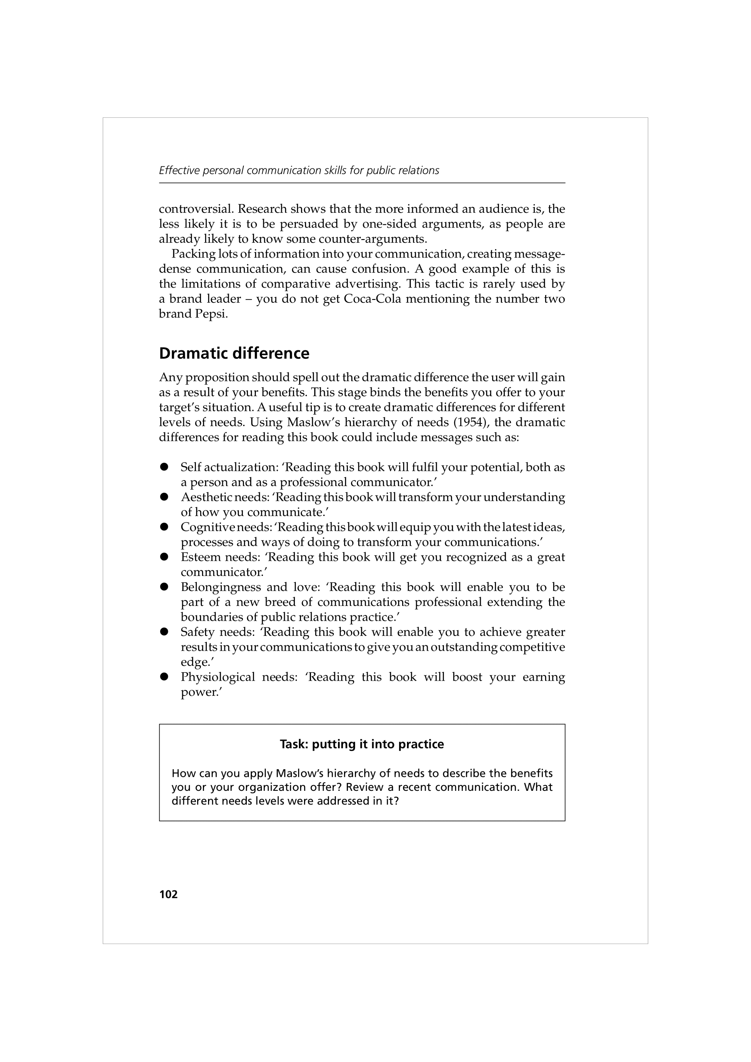 Communication Skills for Public Relations — page 115