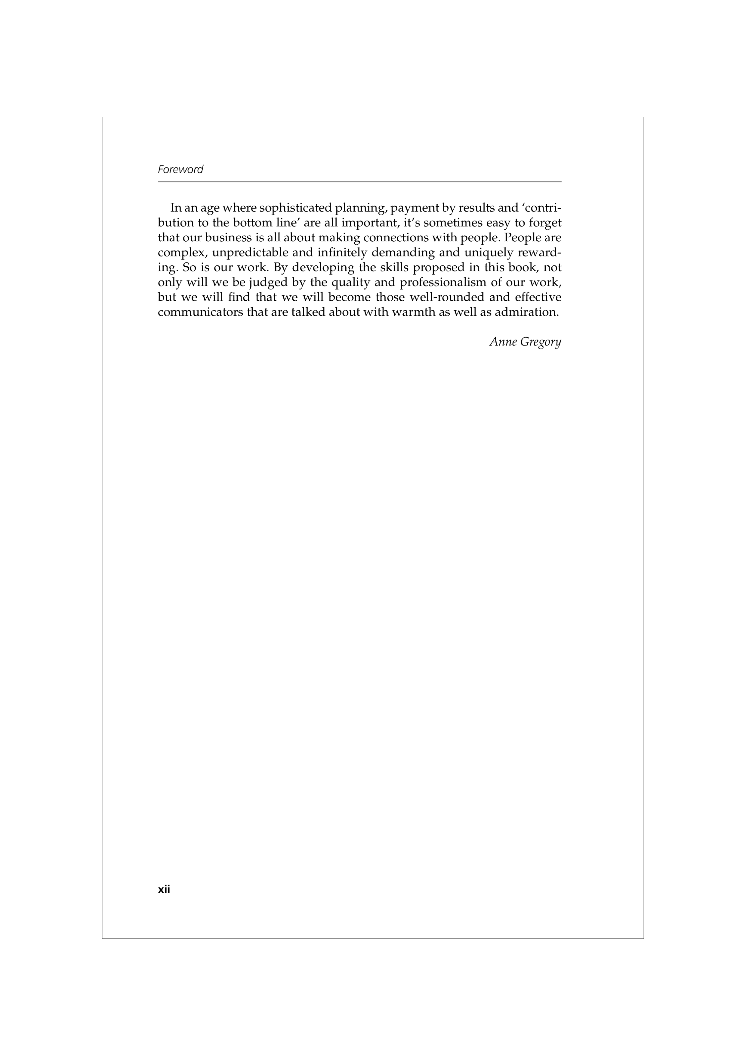 Communication Skills for Public Relations — page 12