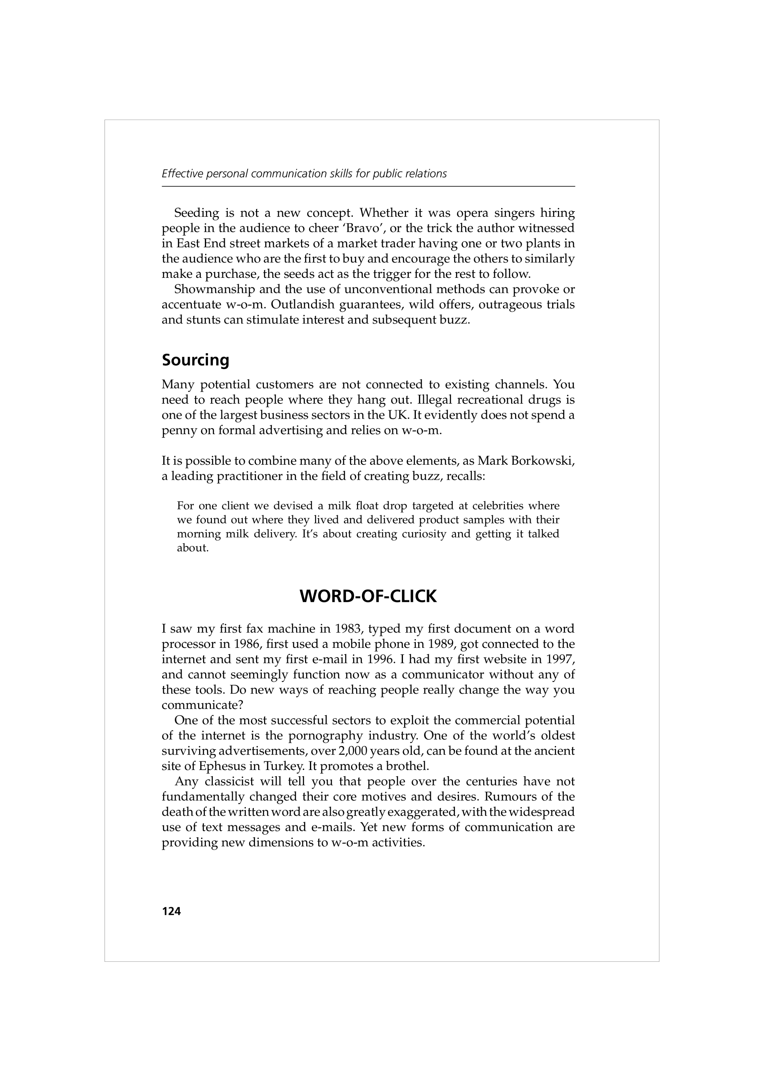 Communication Skills for Public Relations — page 137