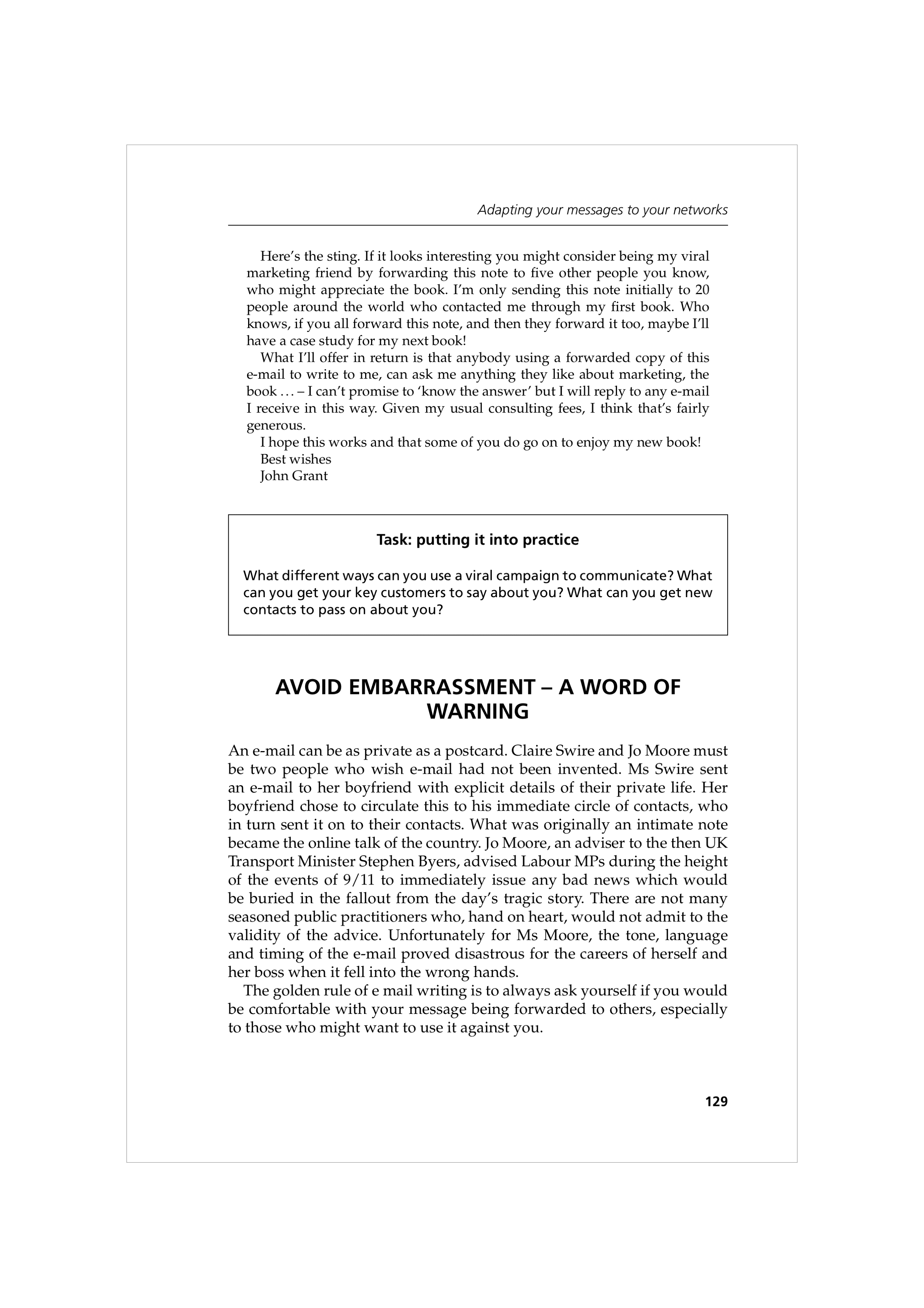 Communication Skills for Public Relations — page 142