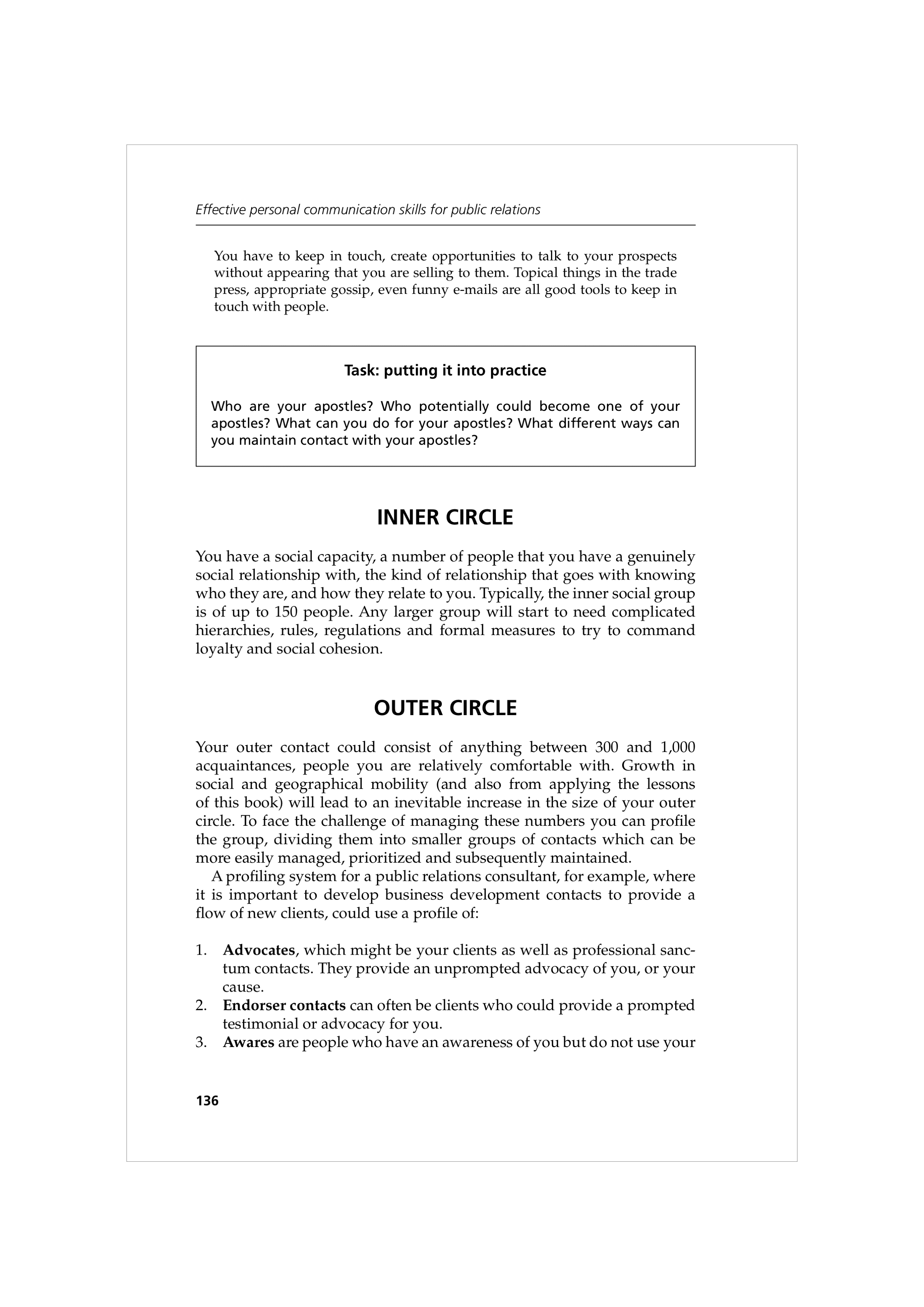 Communication Skills for Public Relations — page 149