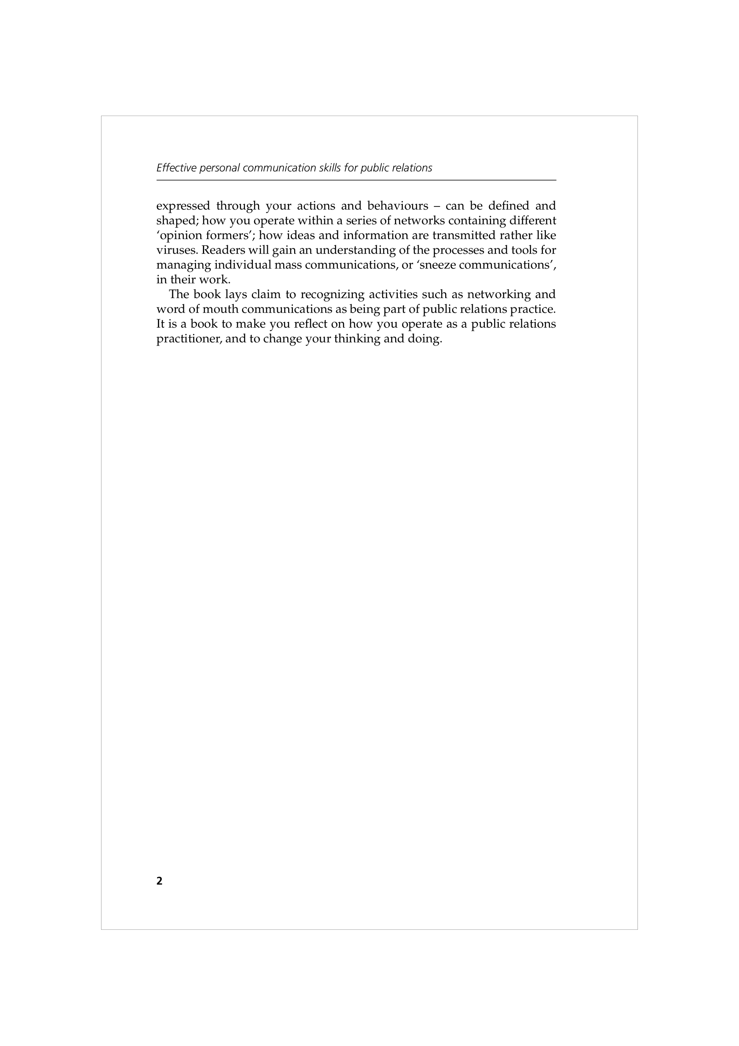 Communication Skills for Public Relations — page 15