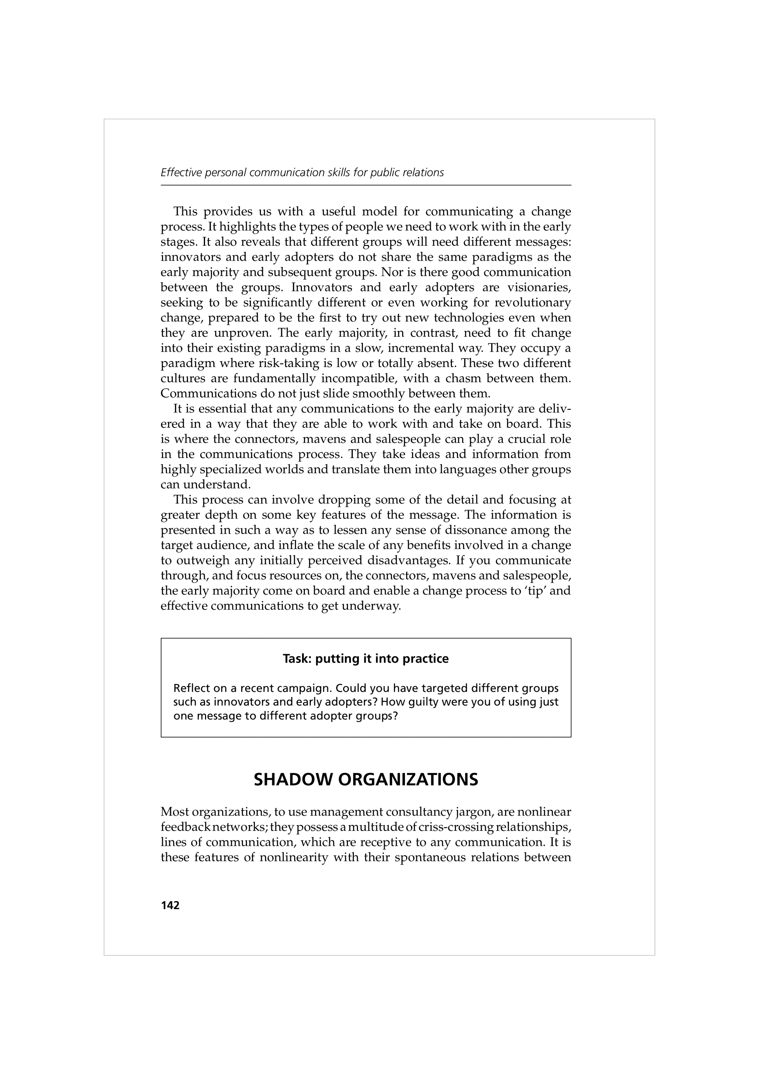 Communication Skills for Public Relations — page 155