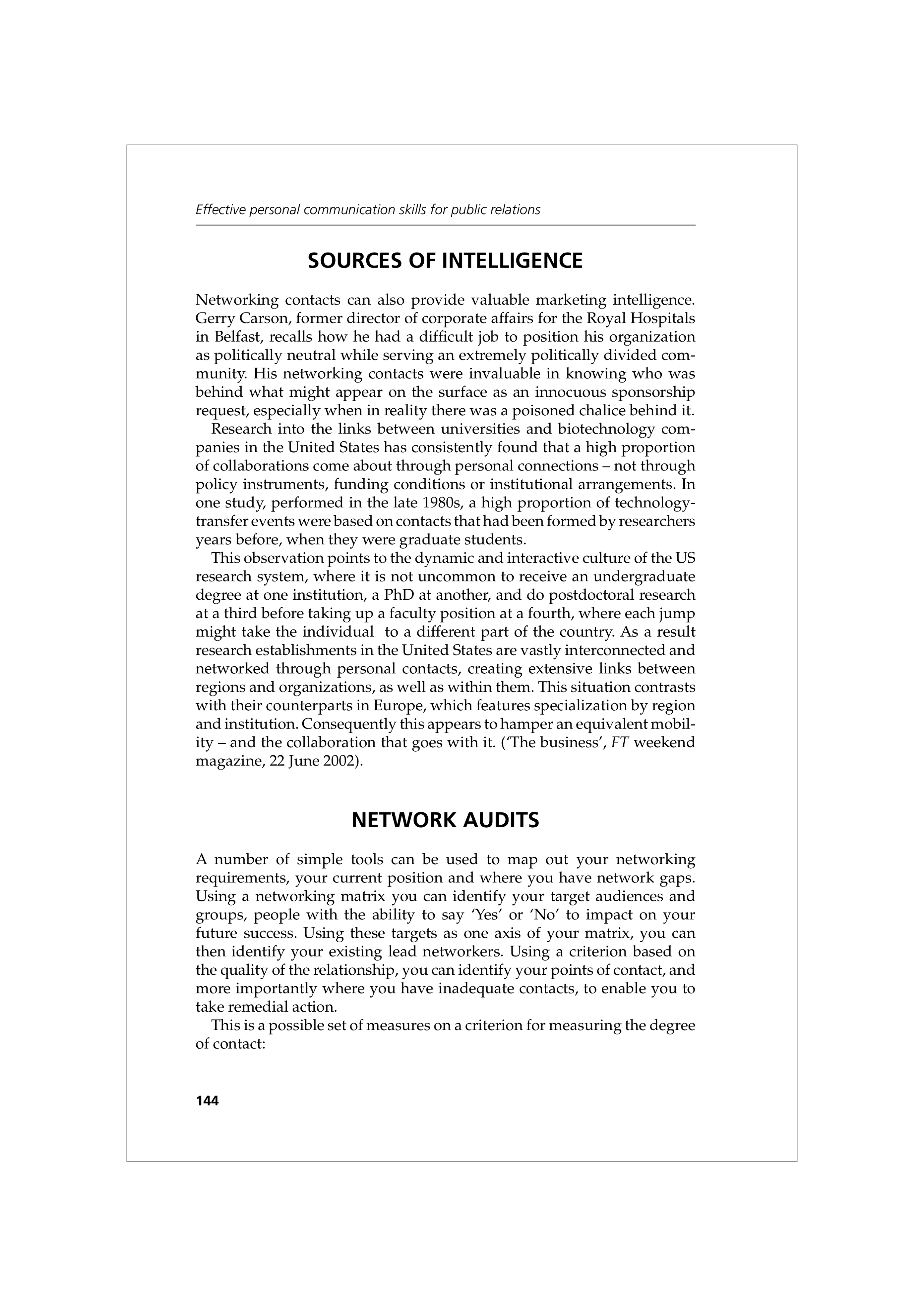 Communication Skills for Public Relations — page 157