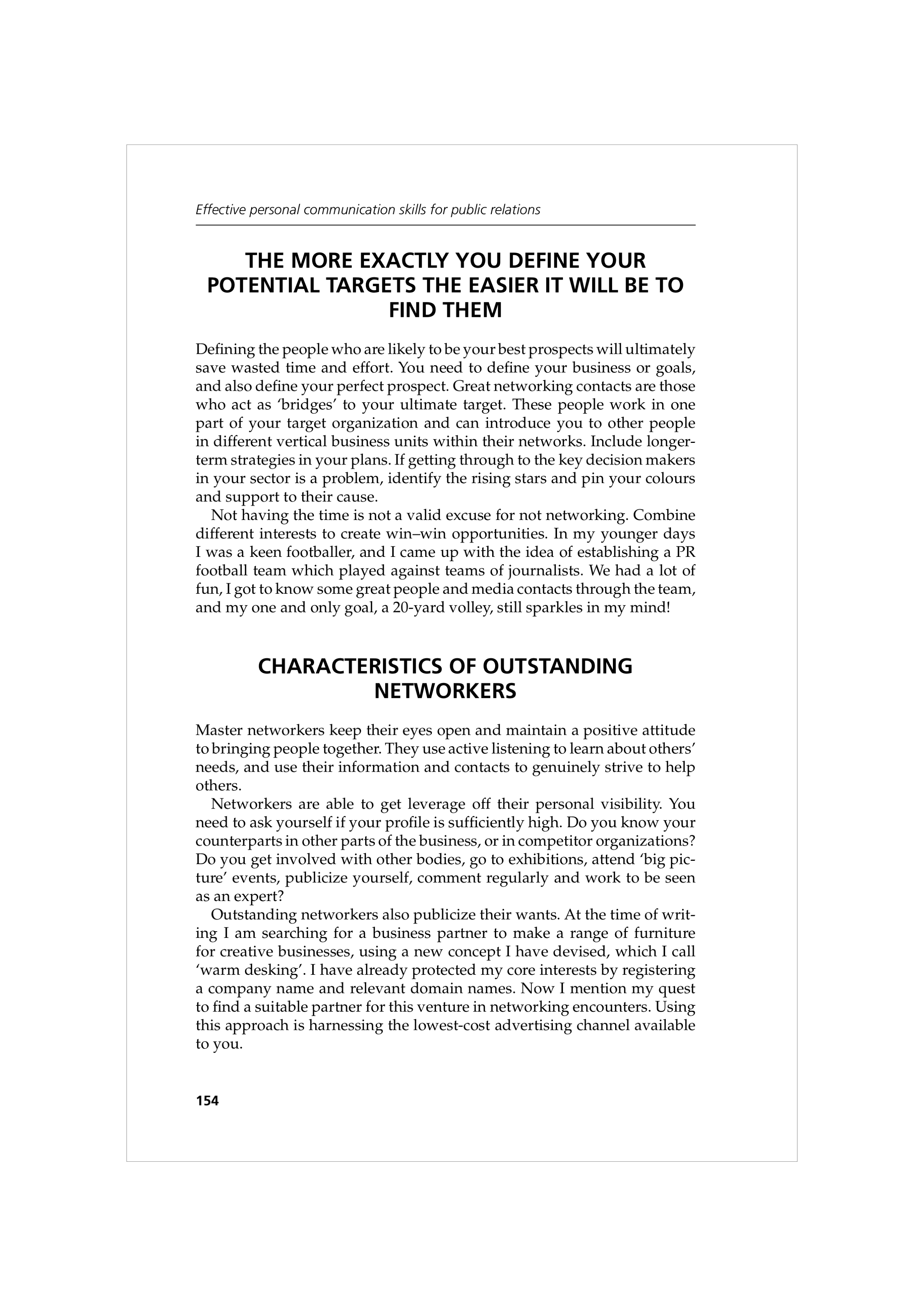 Communication Skills for Public Relations — page 167