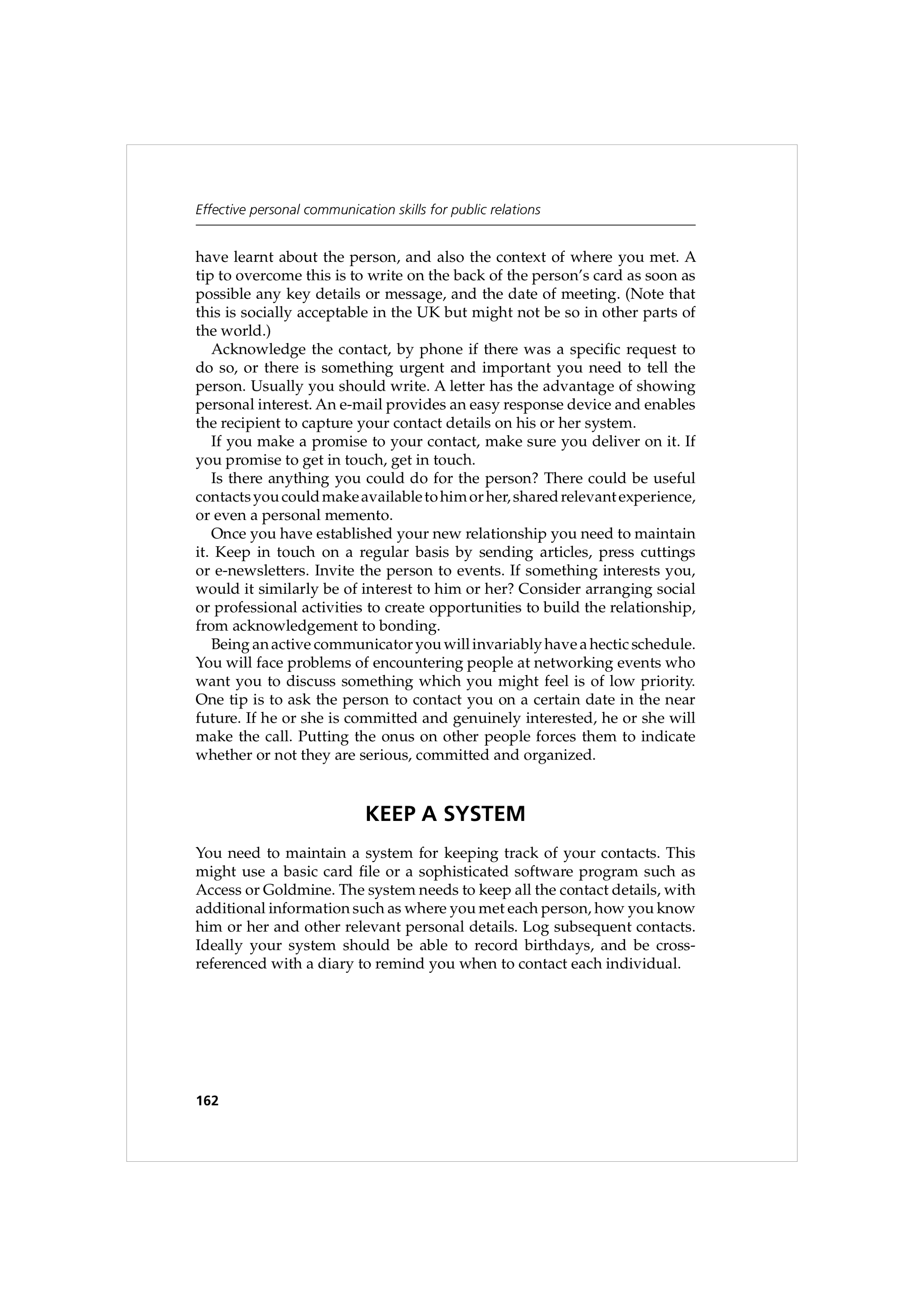 Communication Skills for Public Relations — page 175