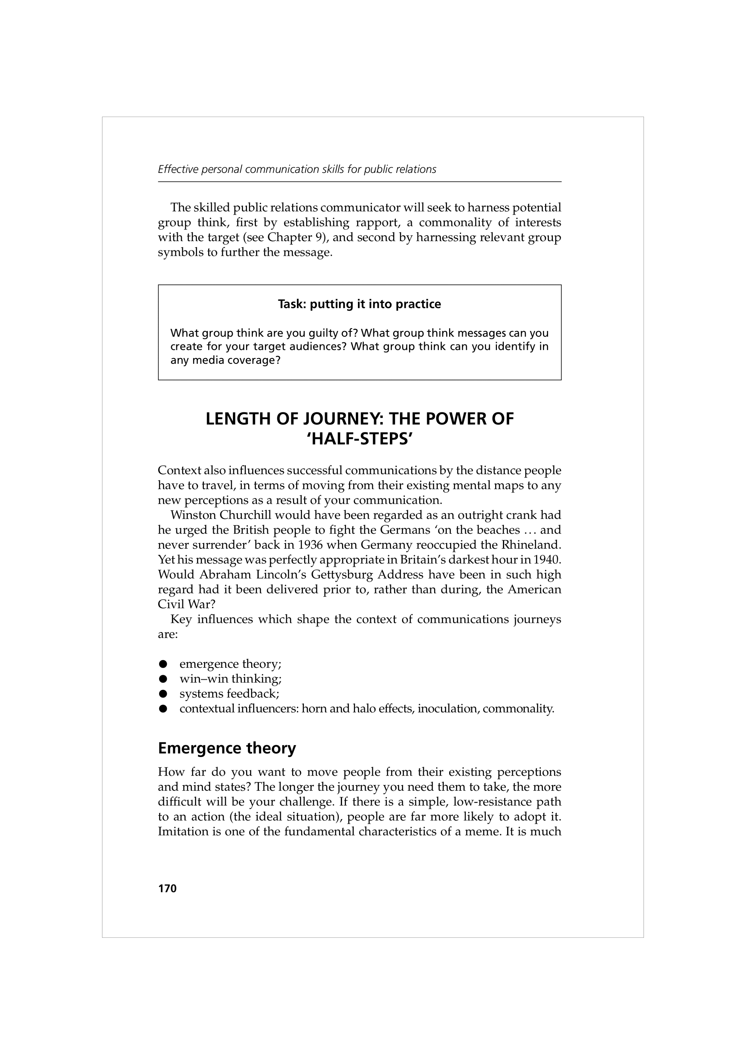 Communication Skills for Public Relations — page 183