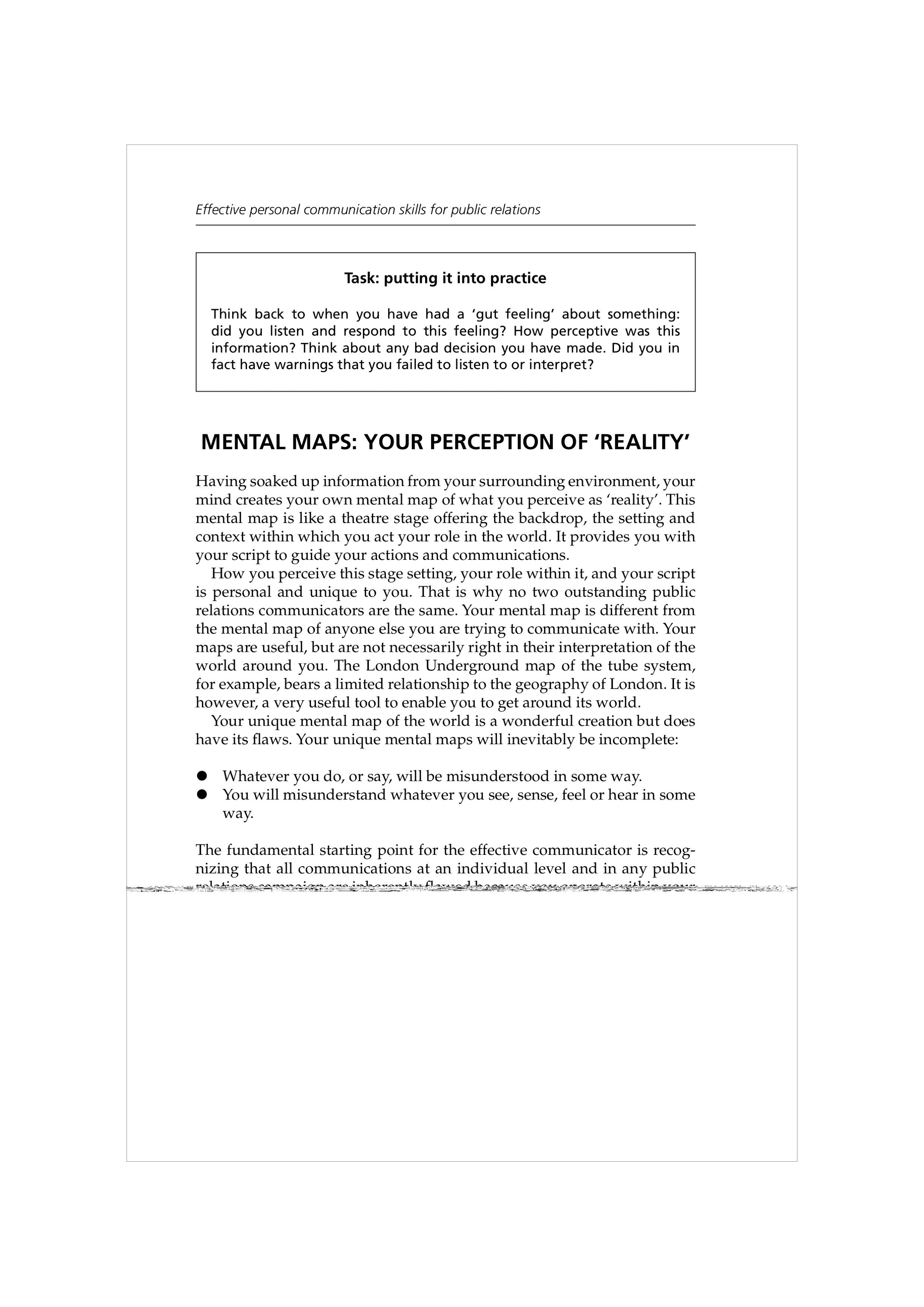 Communication Skills for Public Relations — page 19
