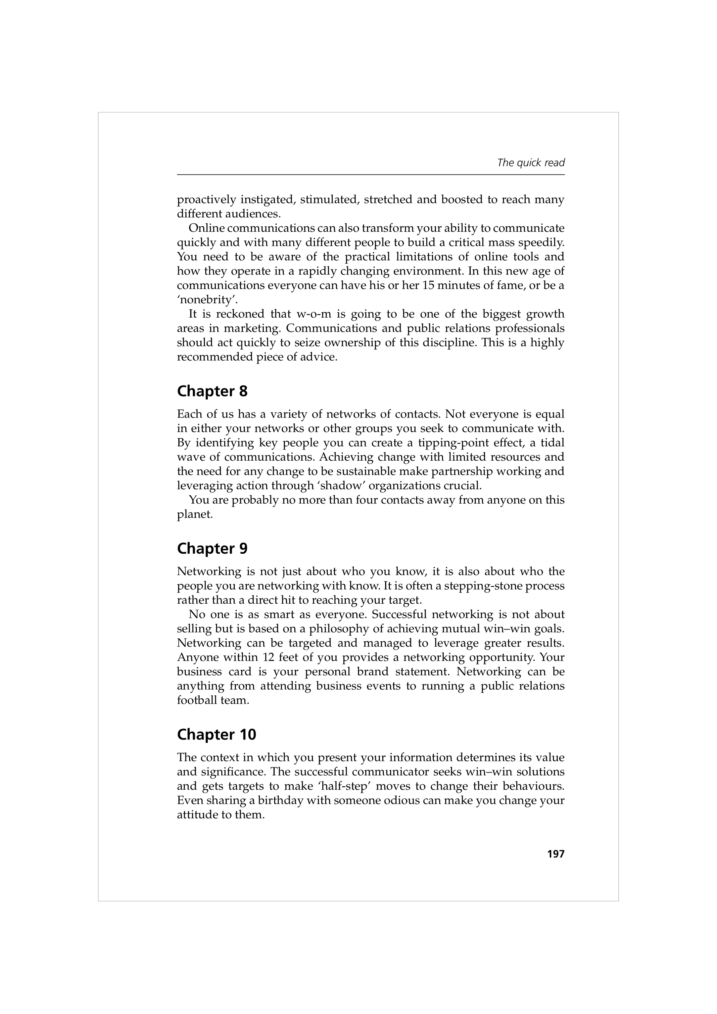 Communication Skills for Public Relations — page 210