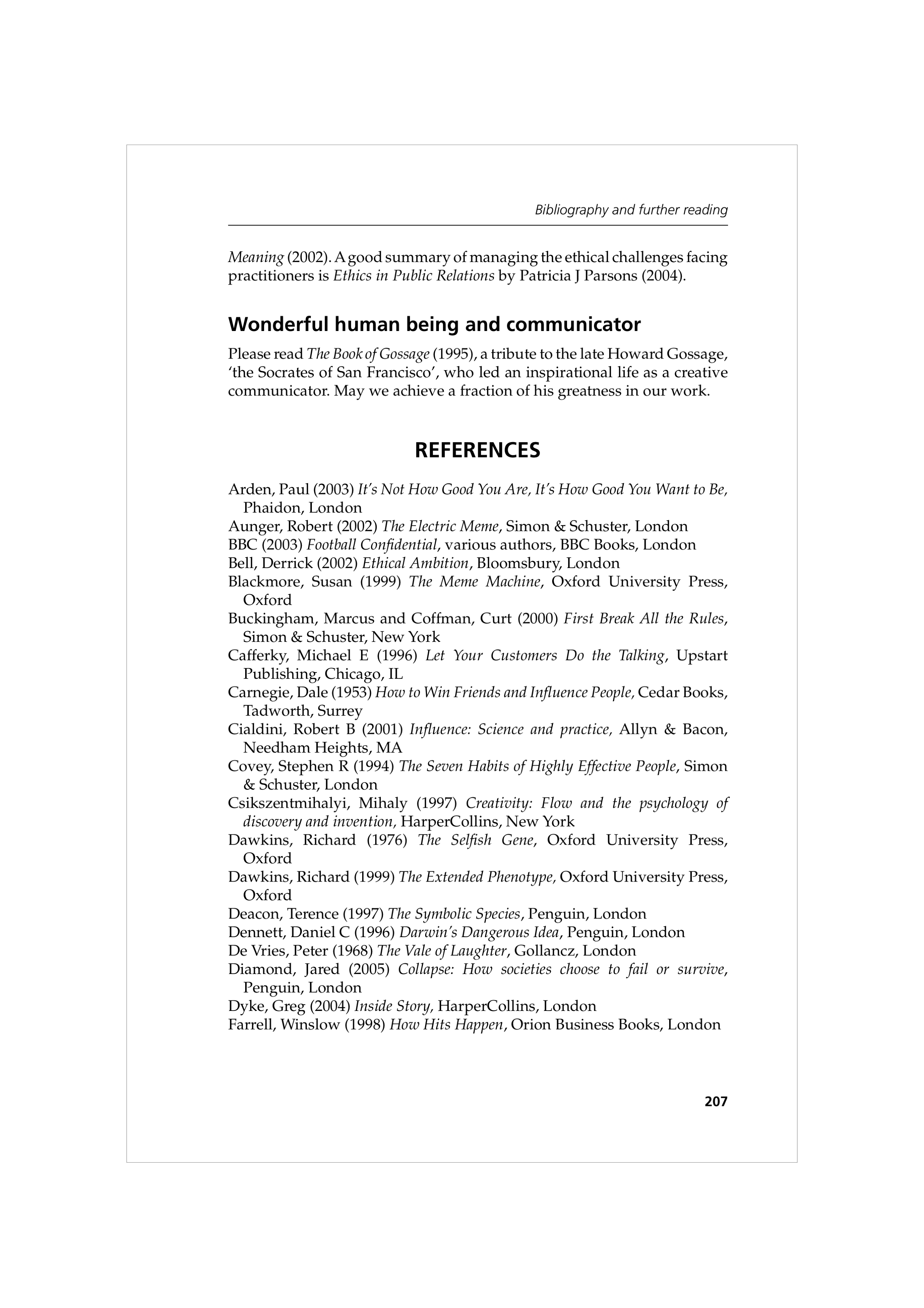 Communication Skills for Public Relations — page 220