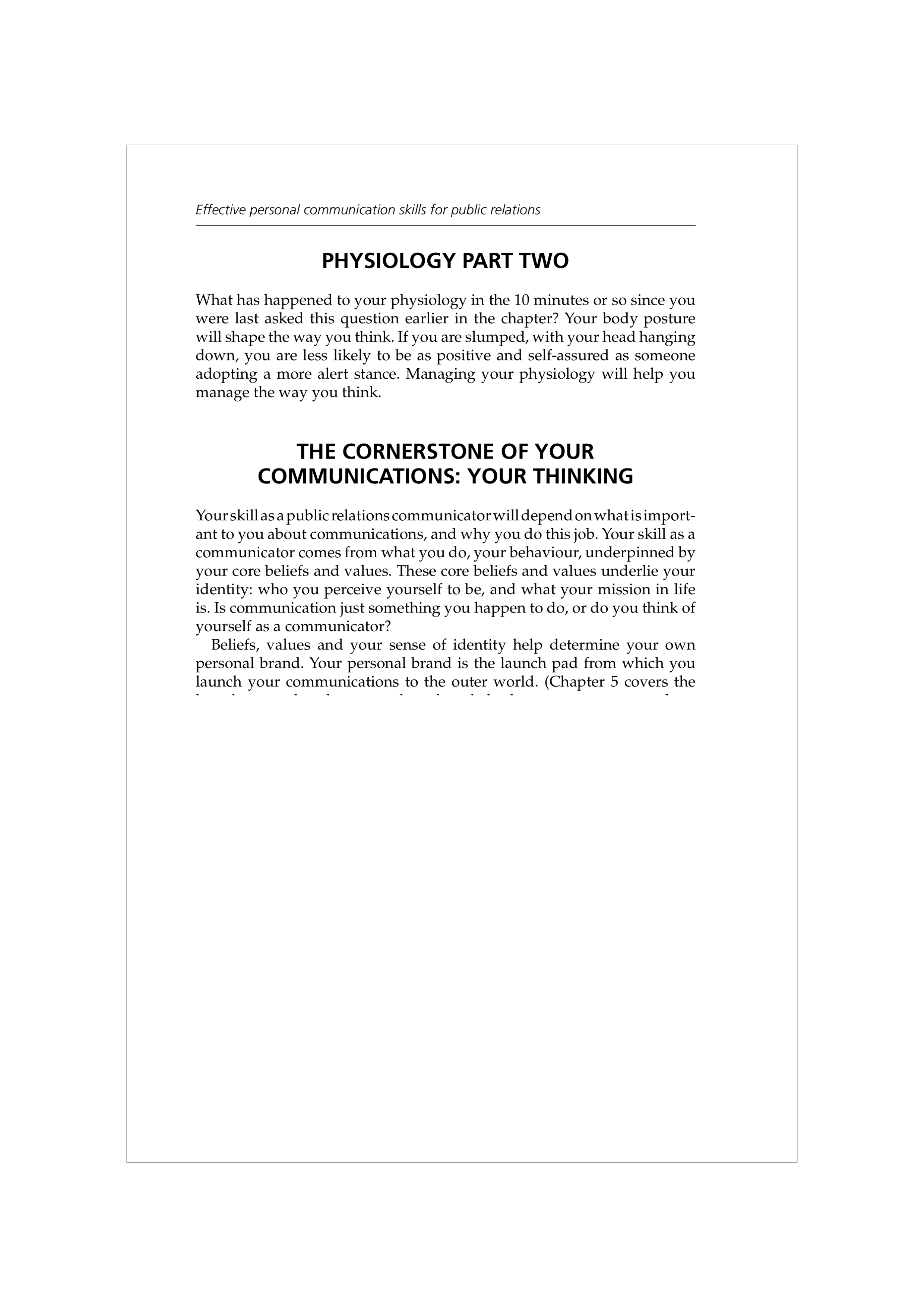 Communication Skills for Public Relations — page 27