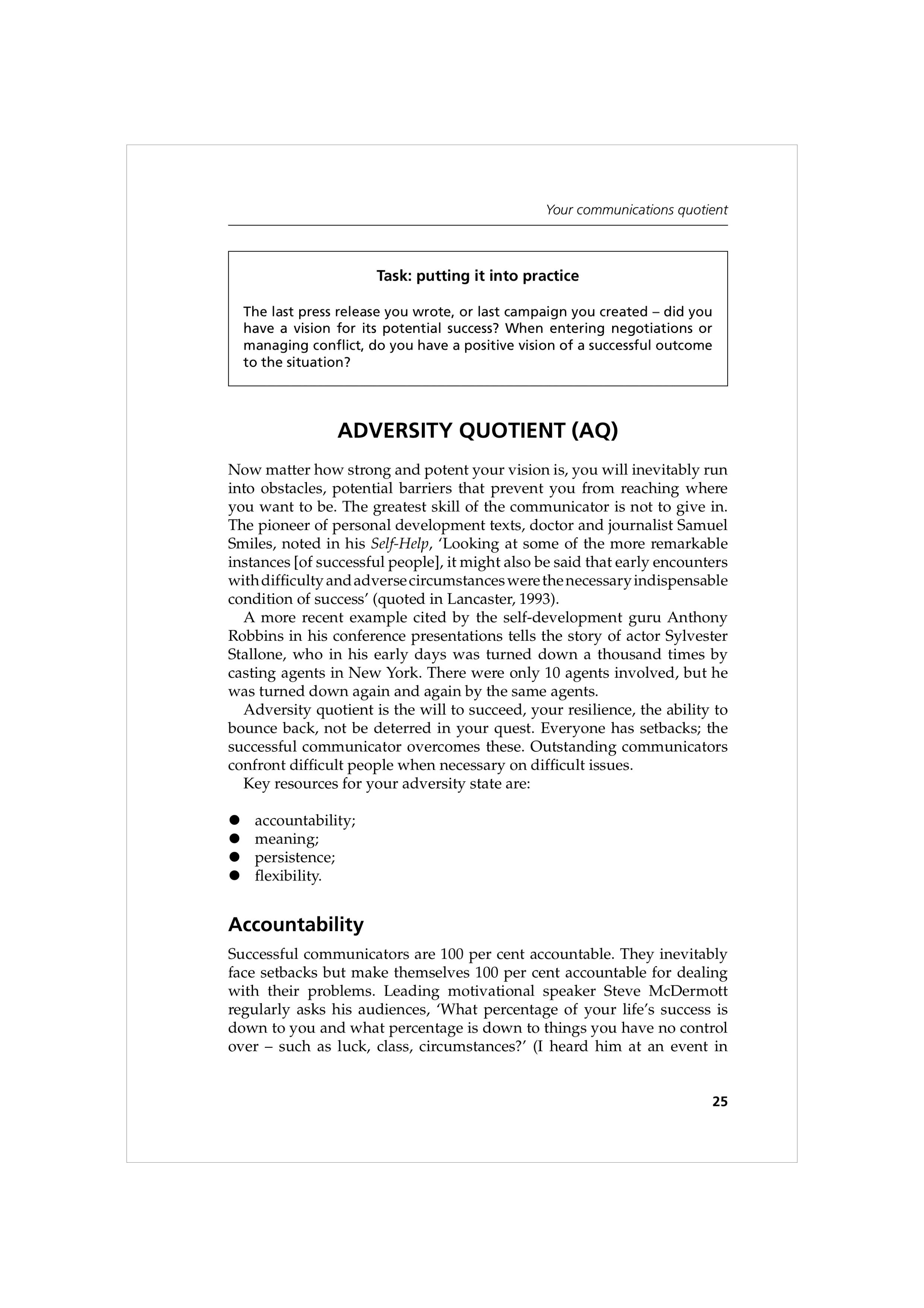 Communication Skills for Public Relations — page 38