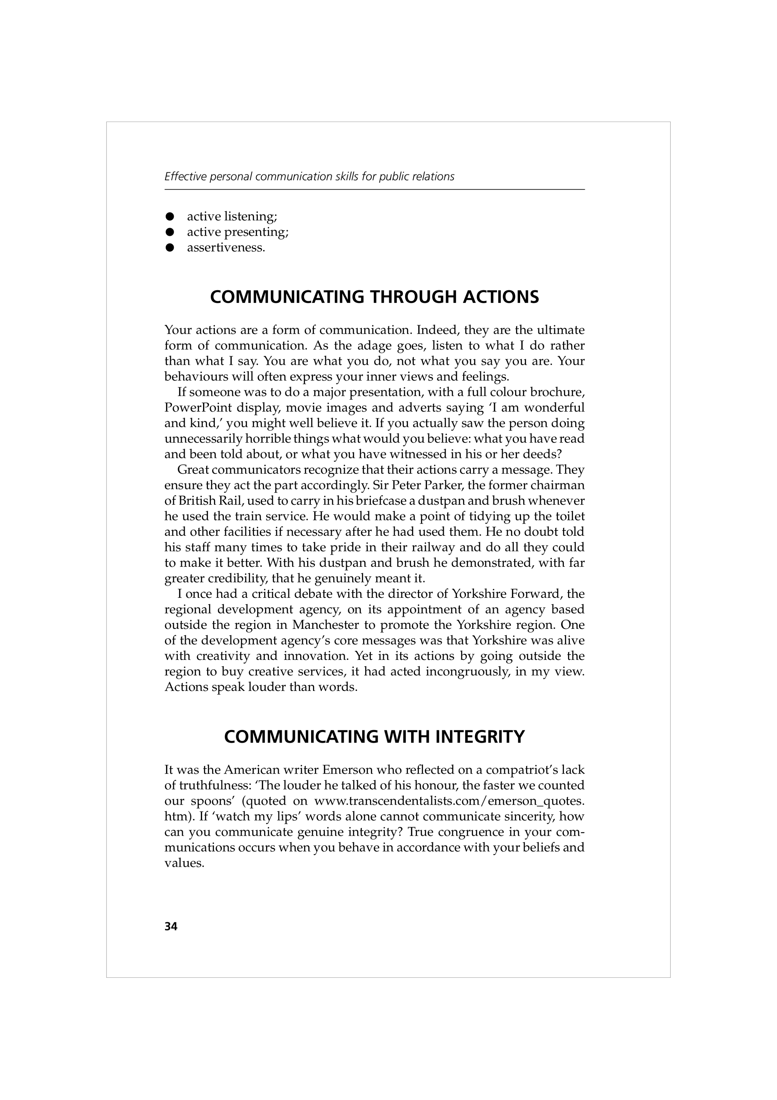 Communication Skills for Public Relations — page 47