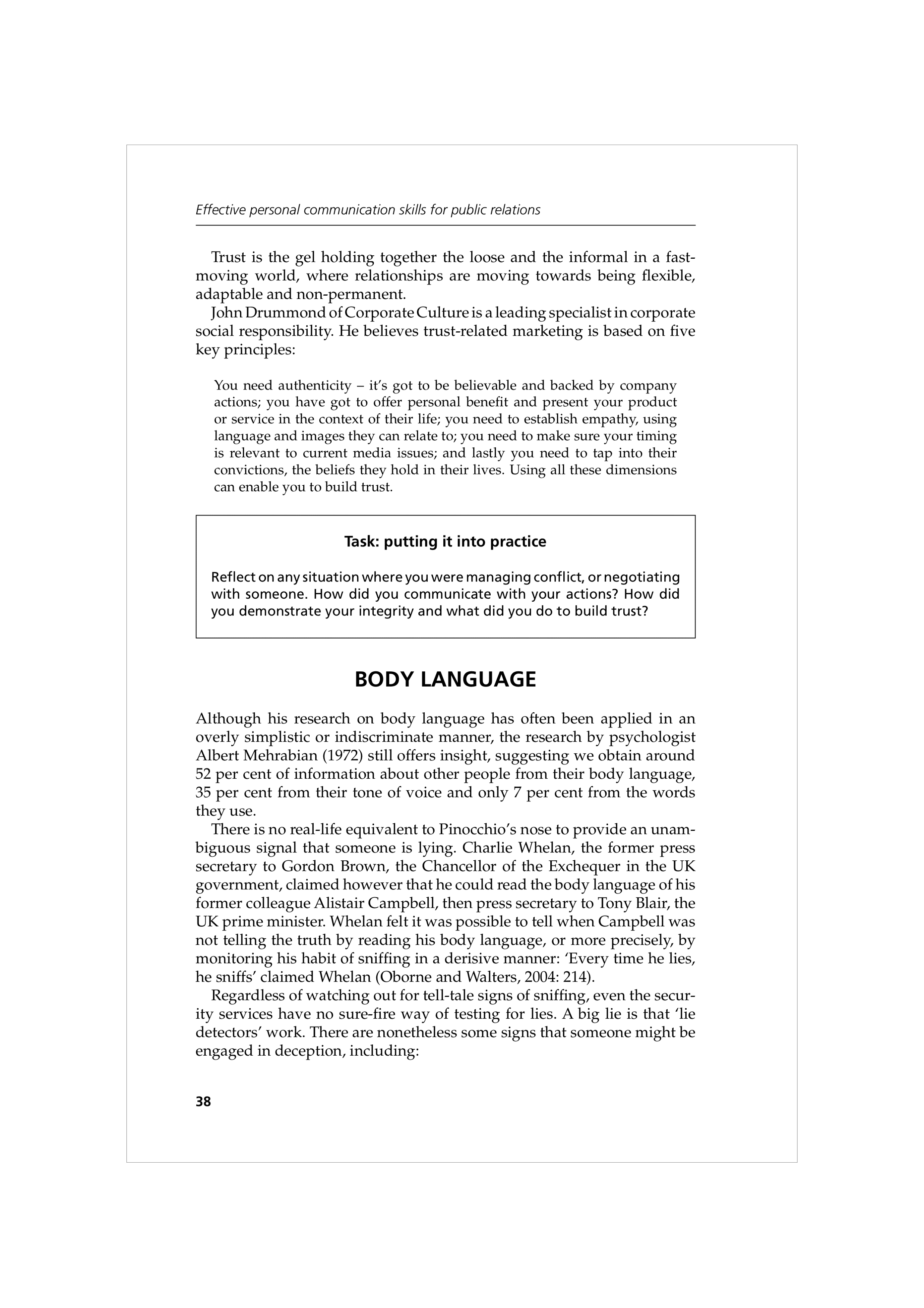 Communication Skills for Public Relations — page 51