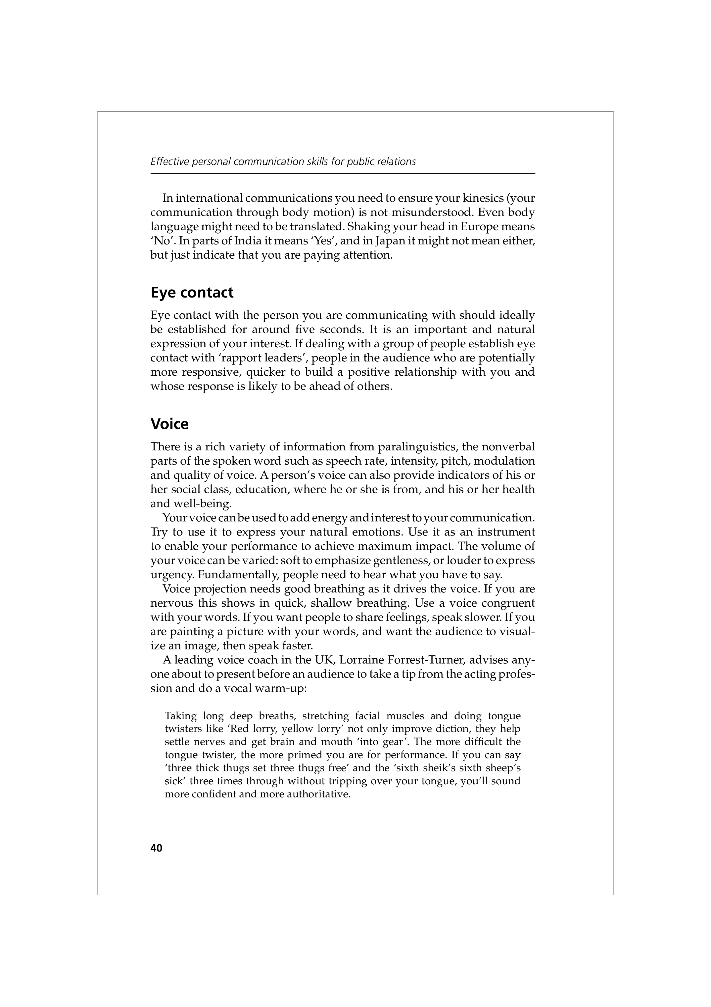 Communication Skills for Public Relations — page 53