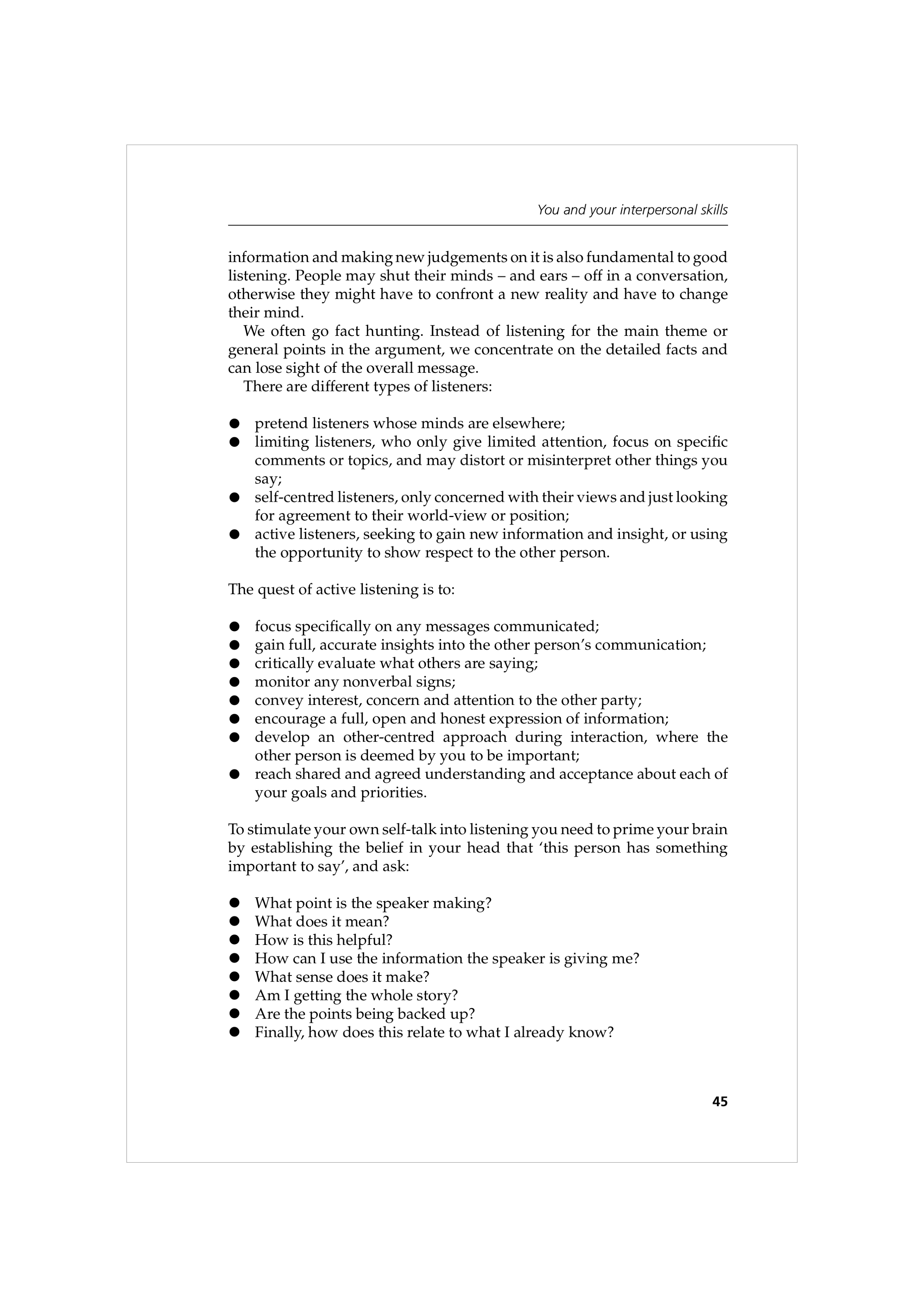 Communication Skills for Public Relations — page 58
