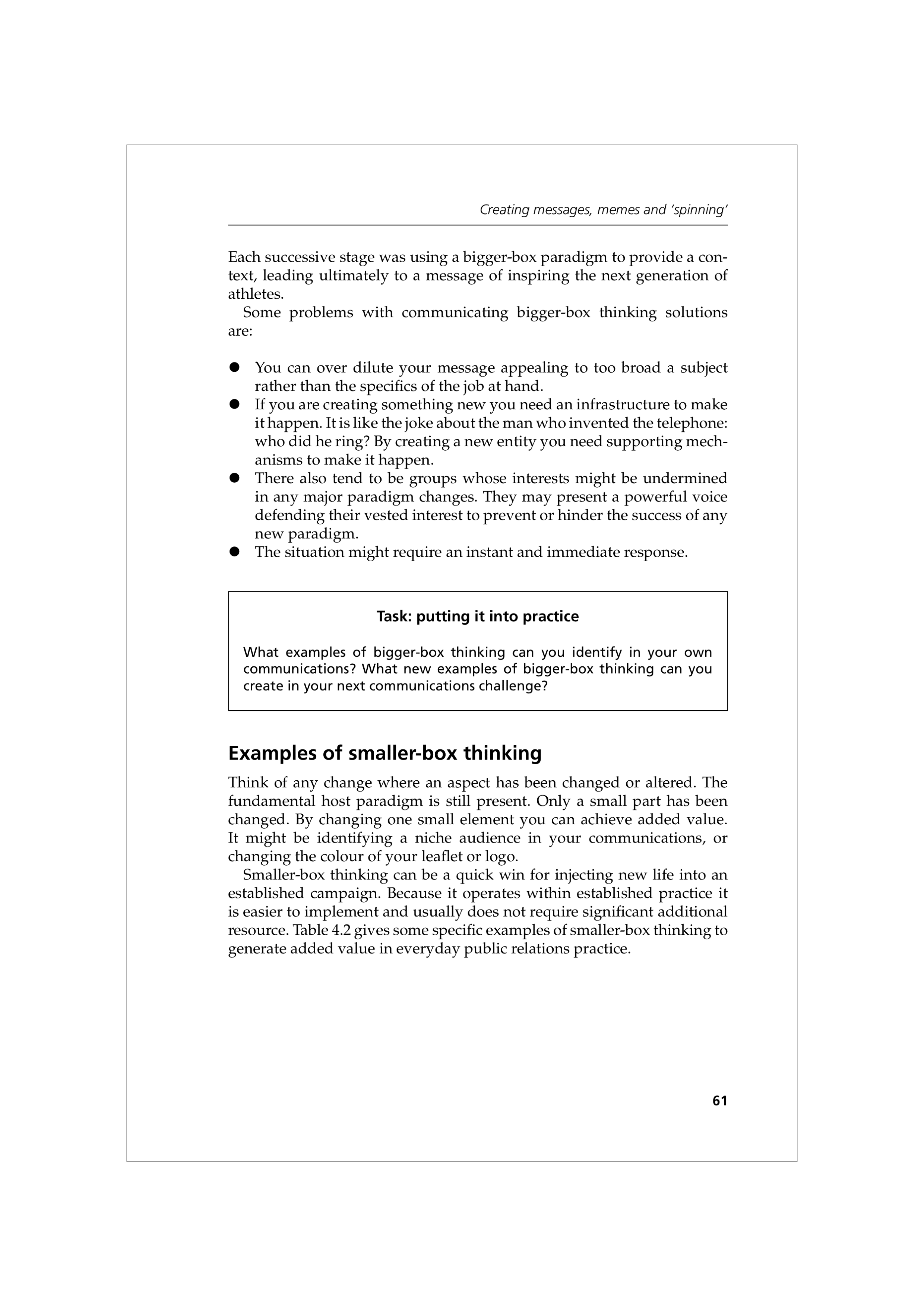 Communication Skills for Public Relations — page 74