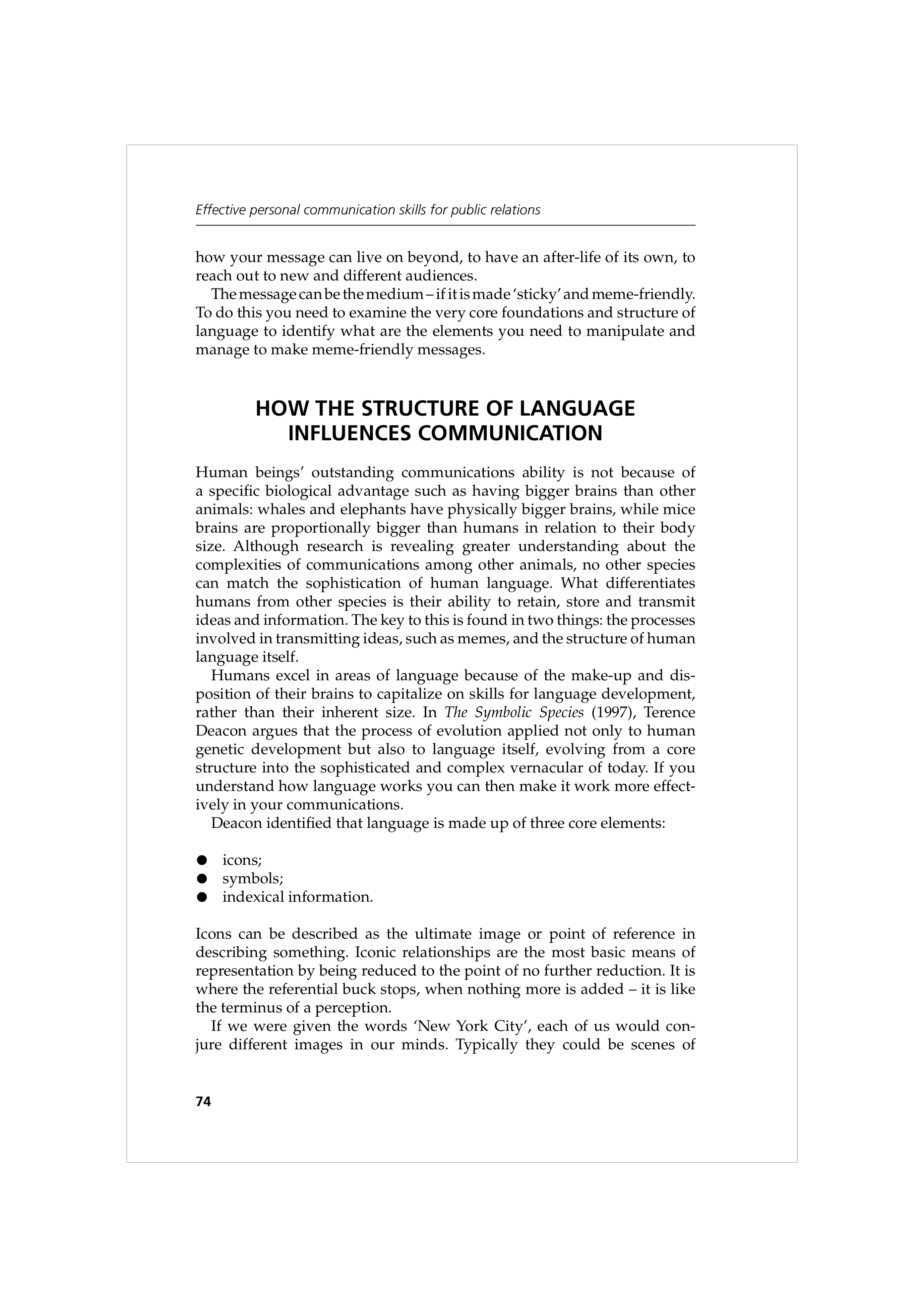 Communication Skills for Public Relations — page 87