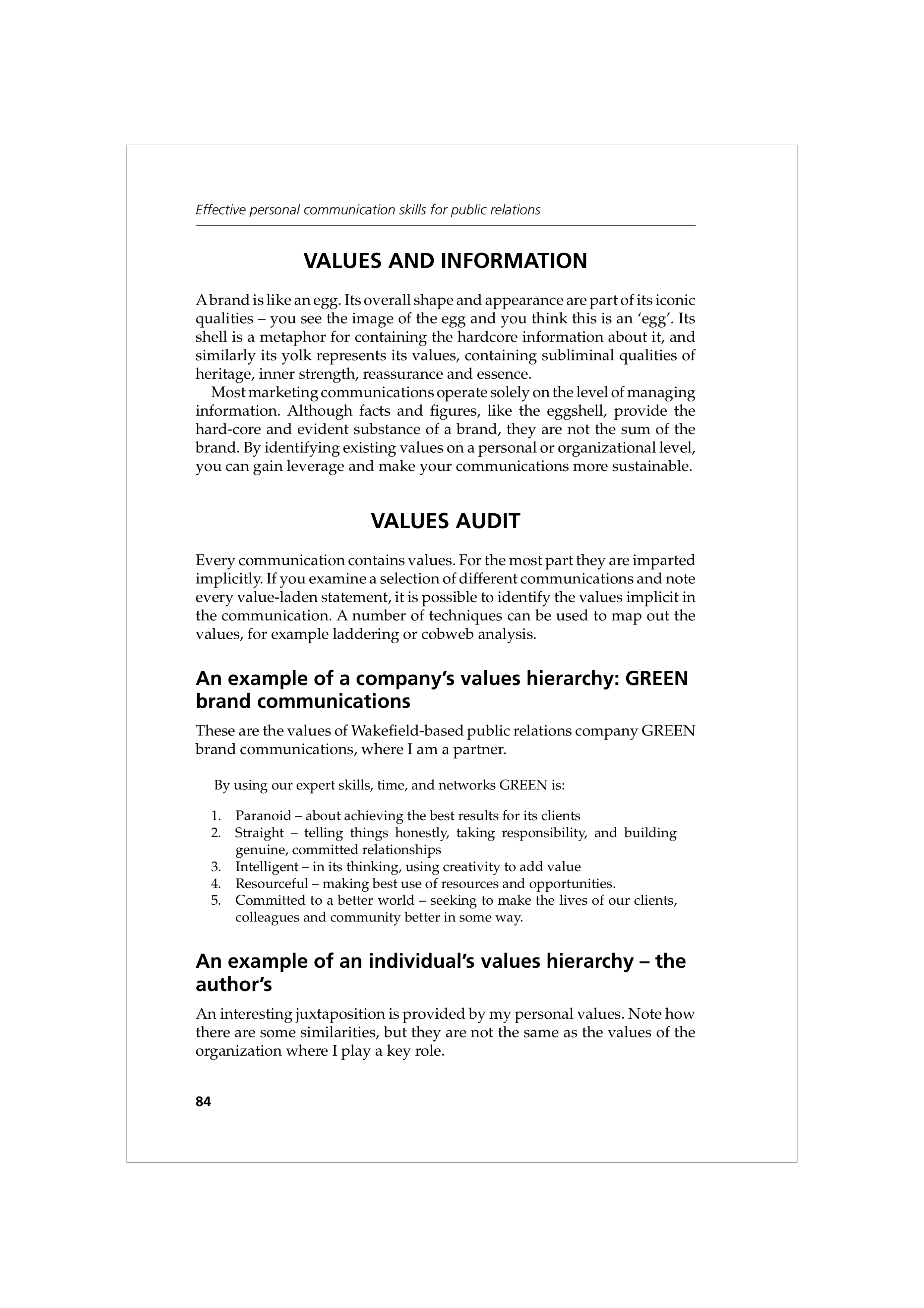 Communication Skills for Public Relations — page 97