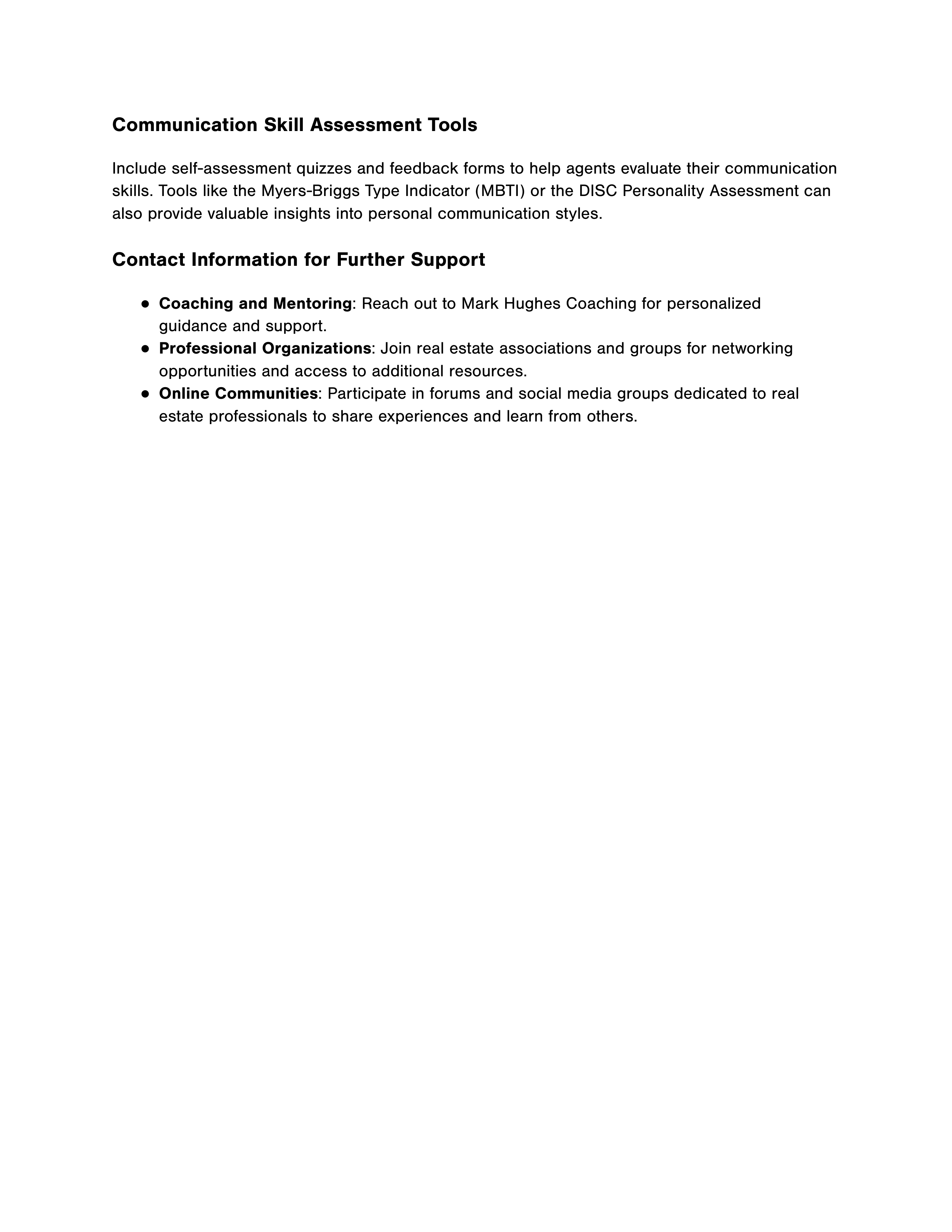 Communication Skills for Real Estate Agents — page 11