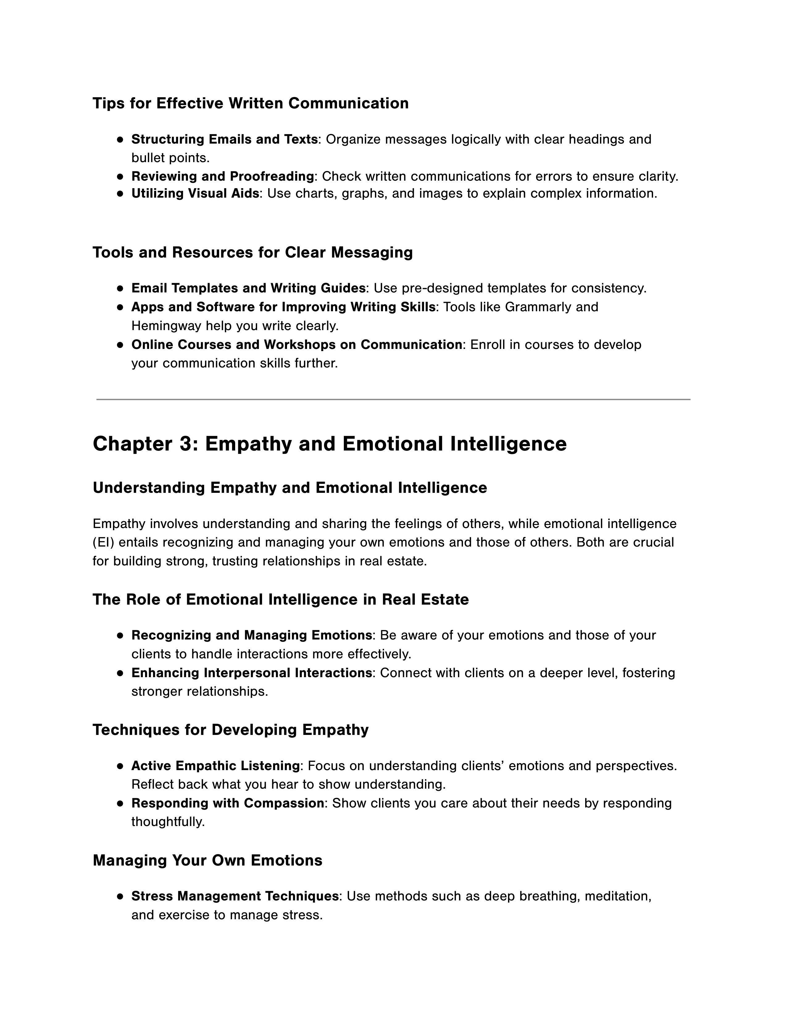 Communication Skills for Real Estate Agents — page 4