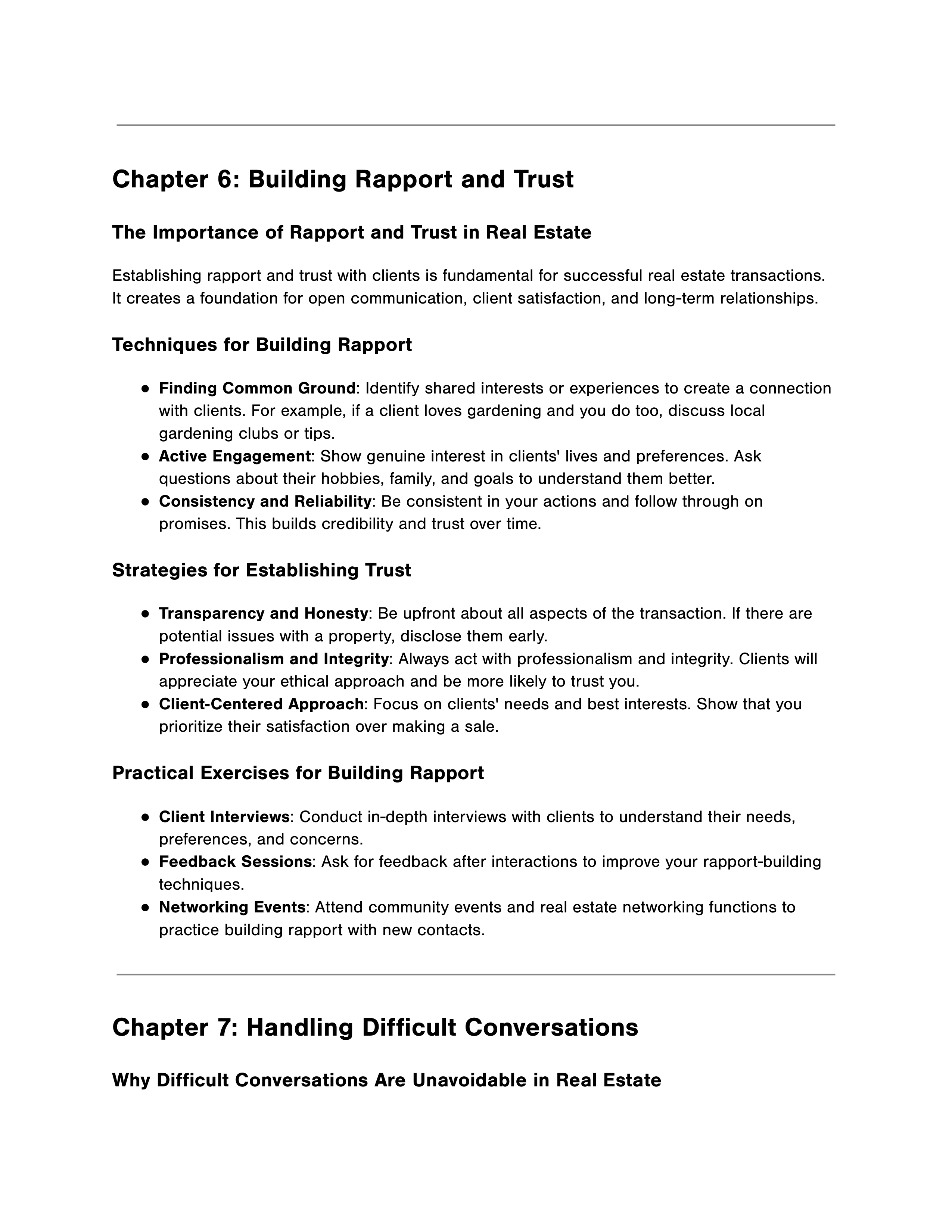 Communication Skills for Real Estate Agents — page 7
