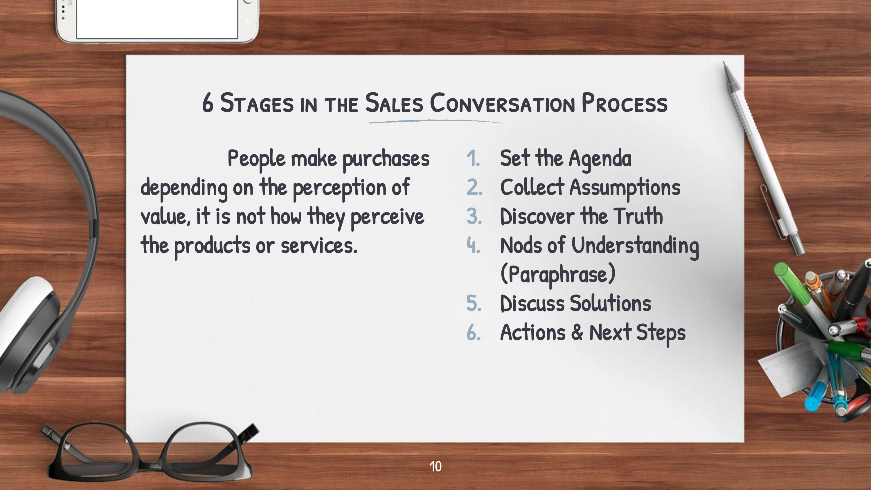 Communication Skills for Sales Professionals — page 10