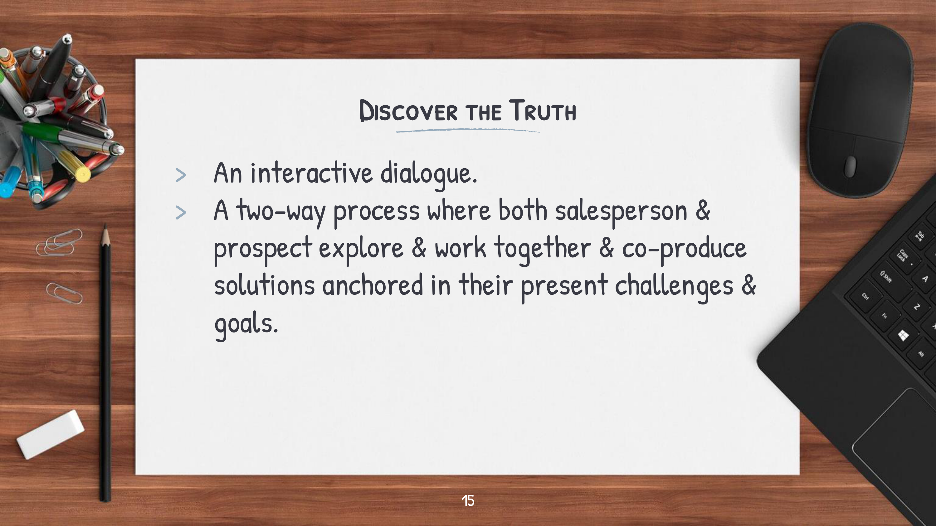 Communication Skills for Sales Professionals — page 15