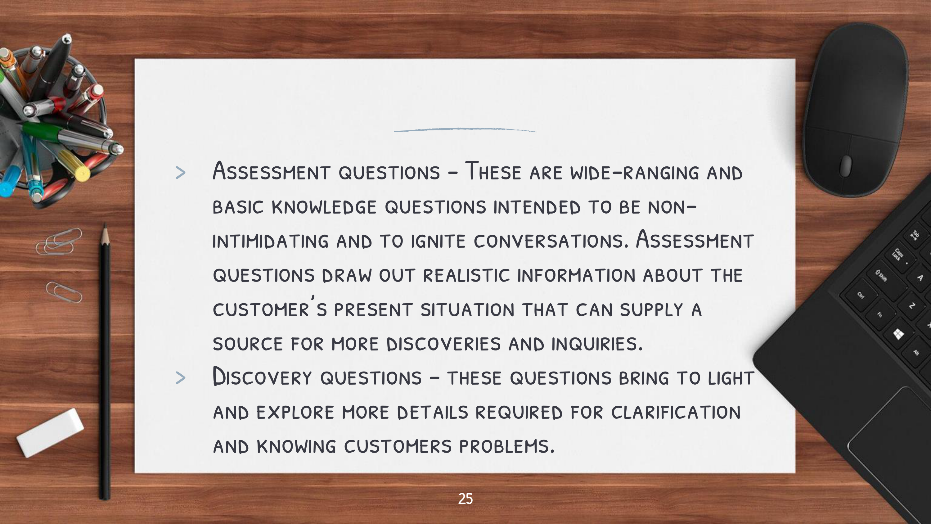 Communication Skills for Sales Professionals — page 25