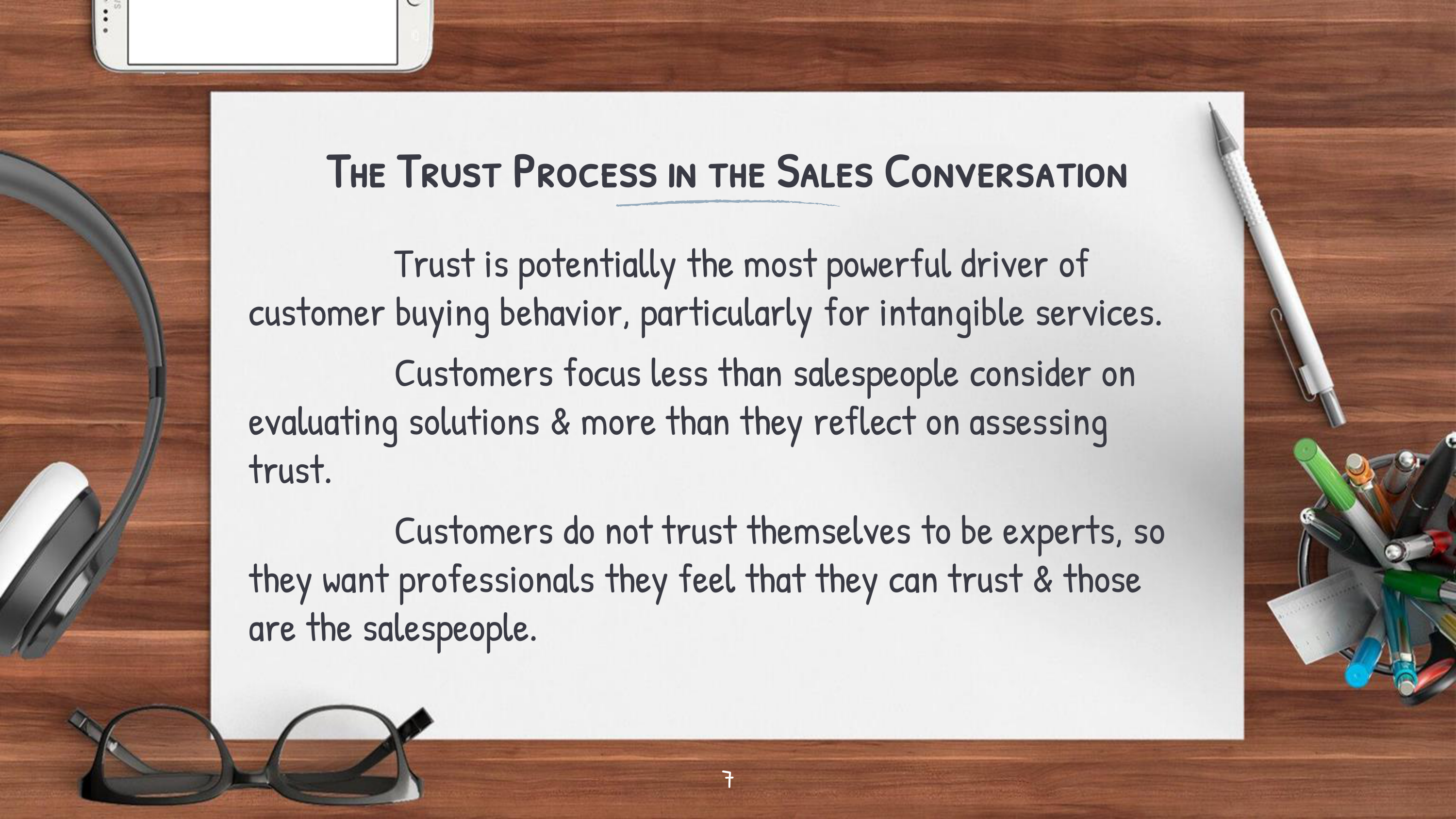 Communication Skills for Sales Professionals — page 7