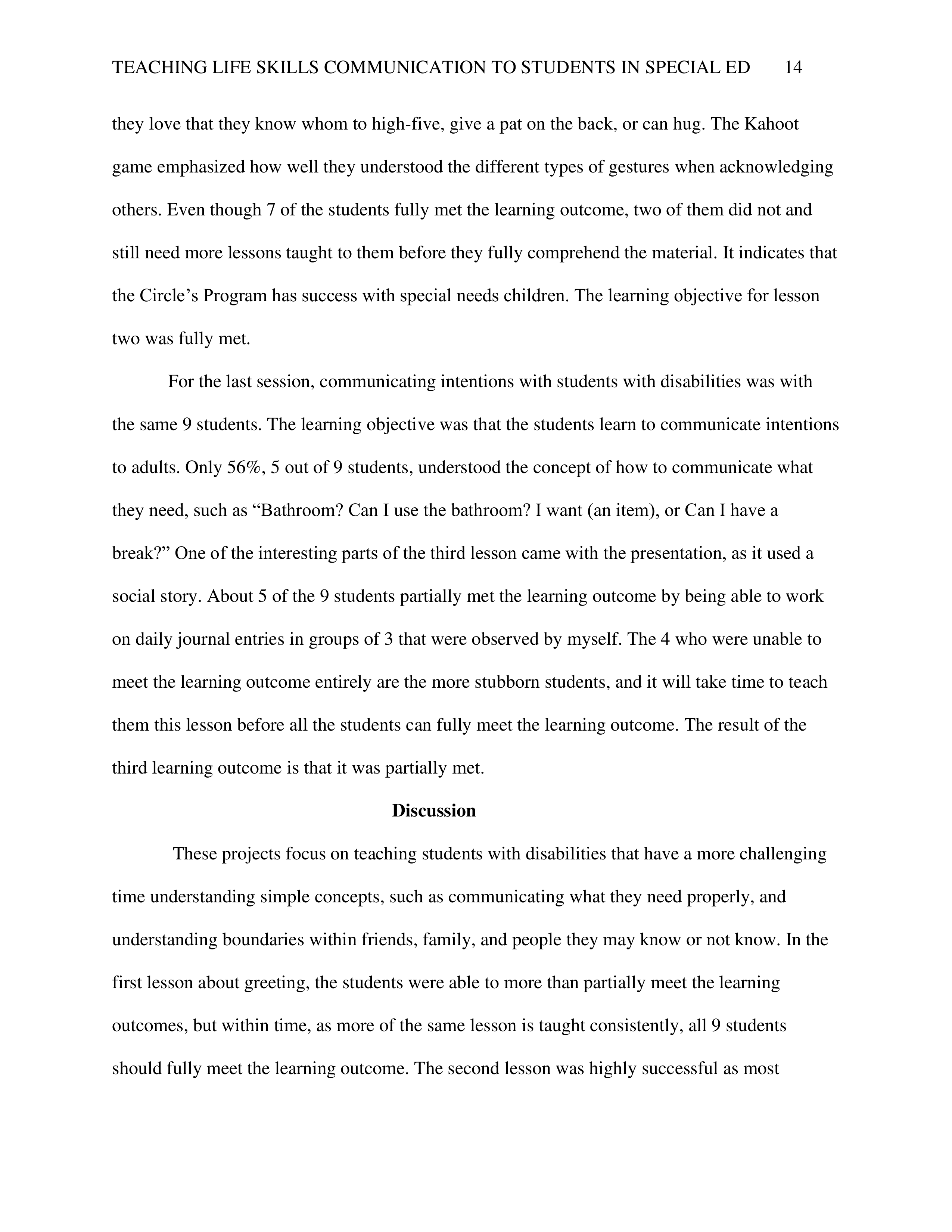 Communication Skills for Special Education Teachers — page 15