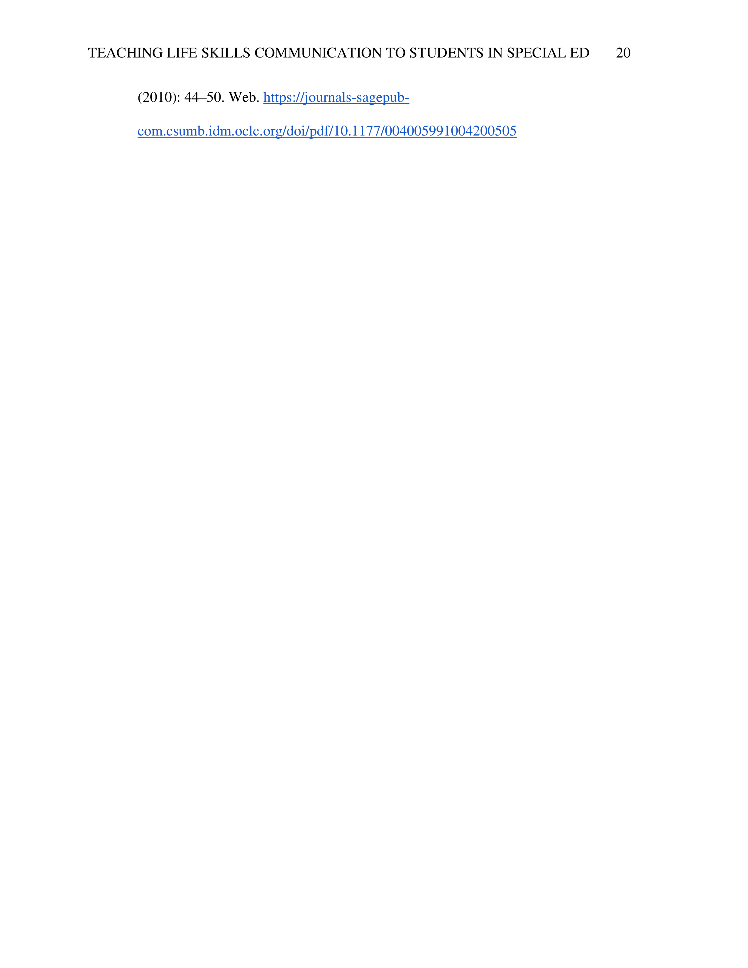 Communication Skills for Special Education Teachers — page 21