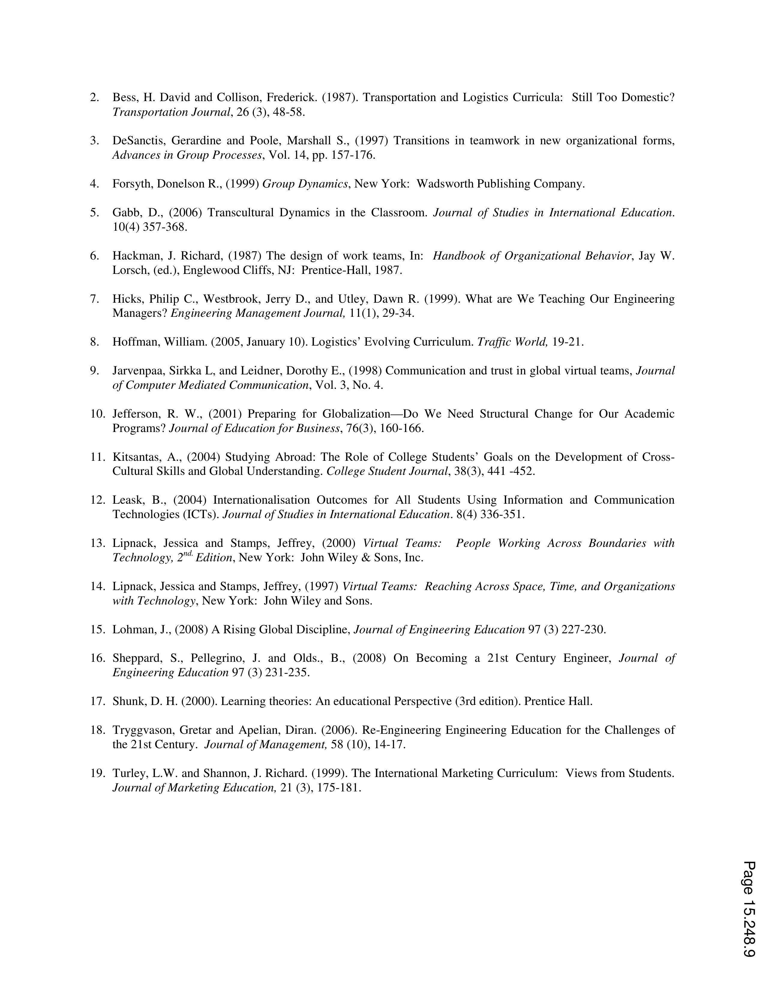 Communication Skills for Supply Chain Professionals — page 9