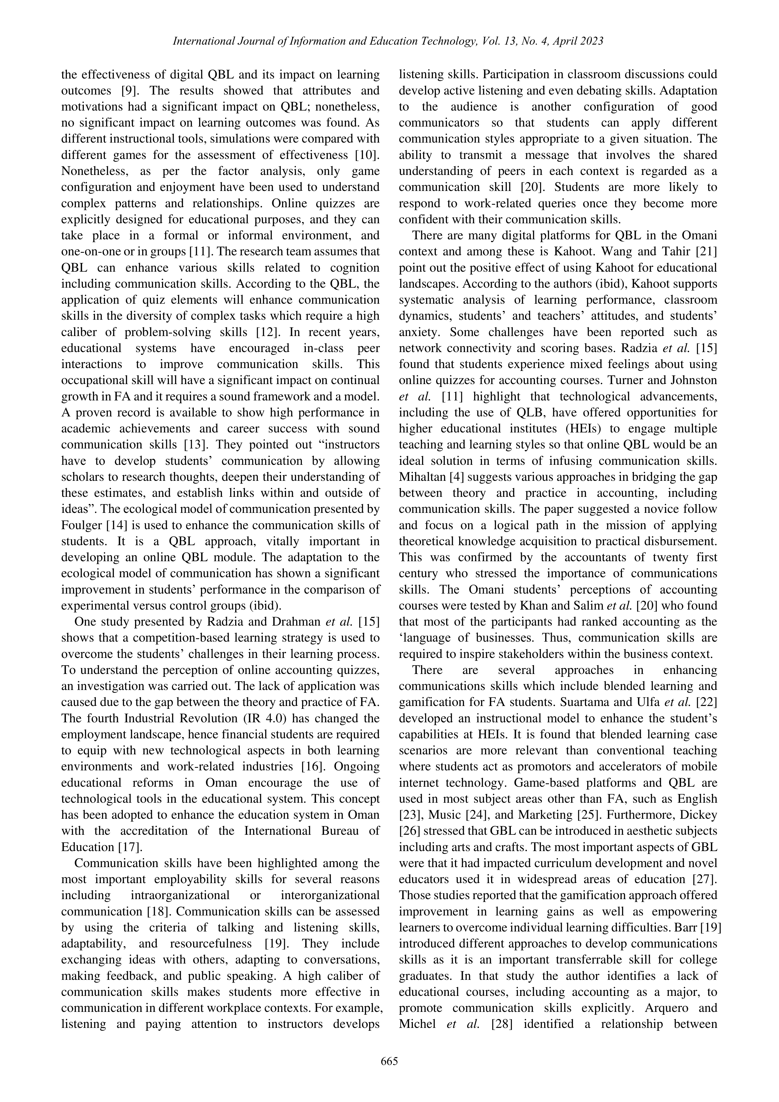 Communication Skills in Financial Accounting — page 2