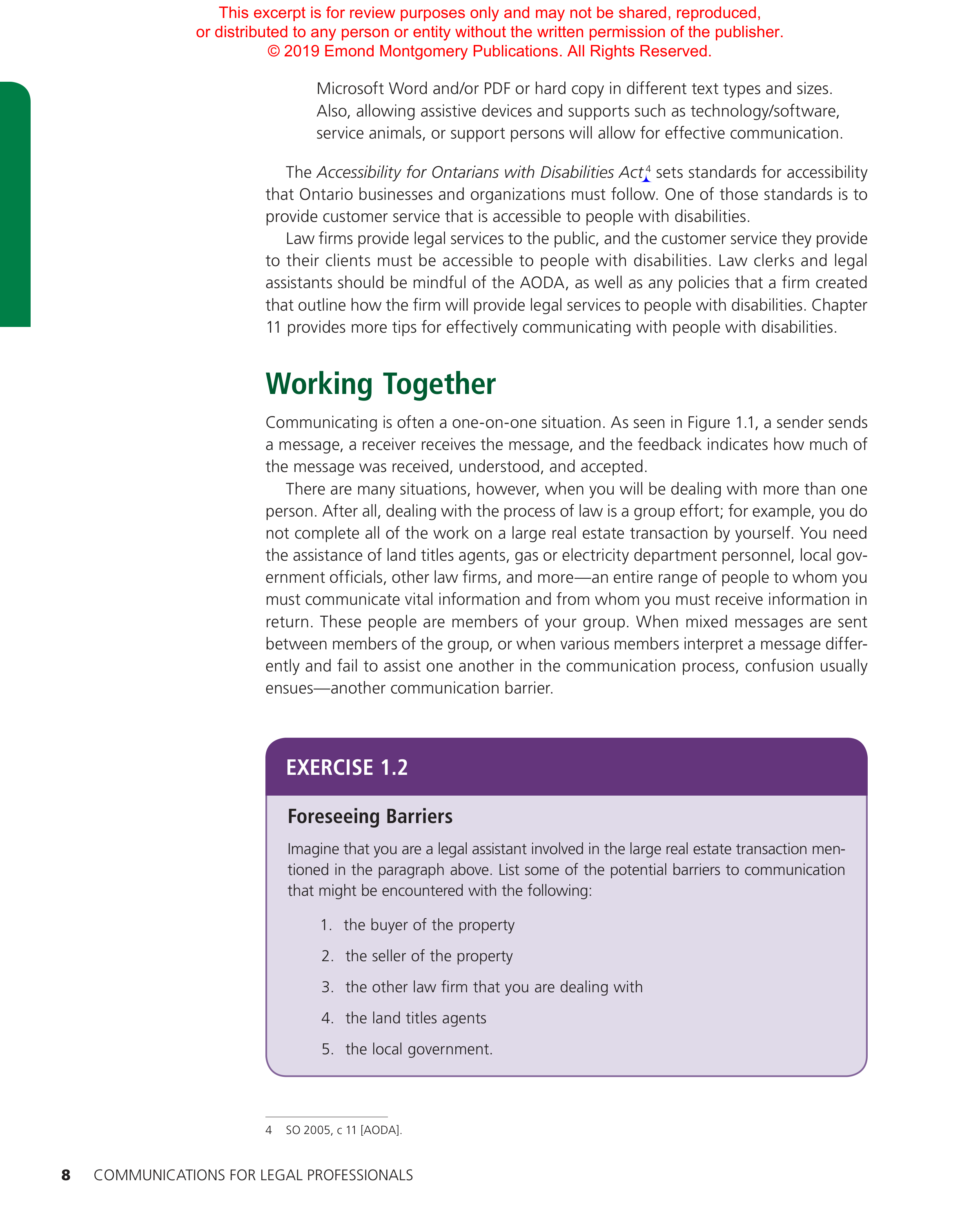 Communication Skills in Legal Field — page 8