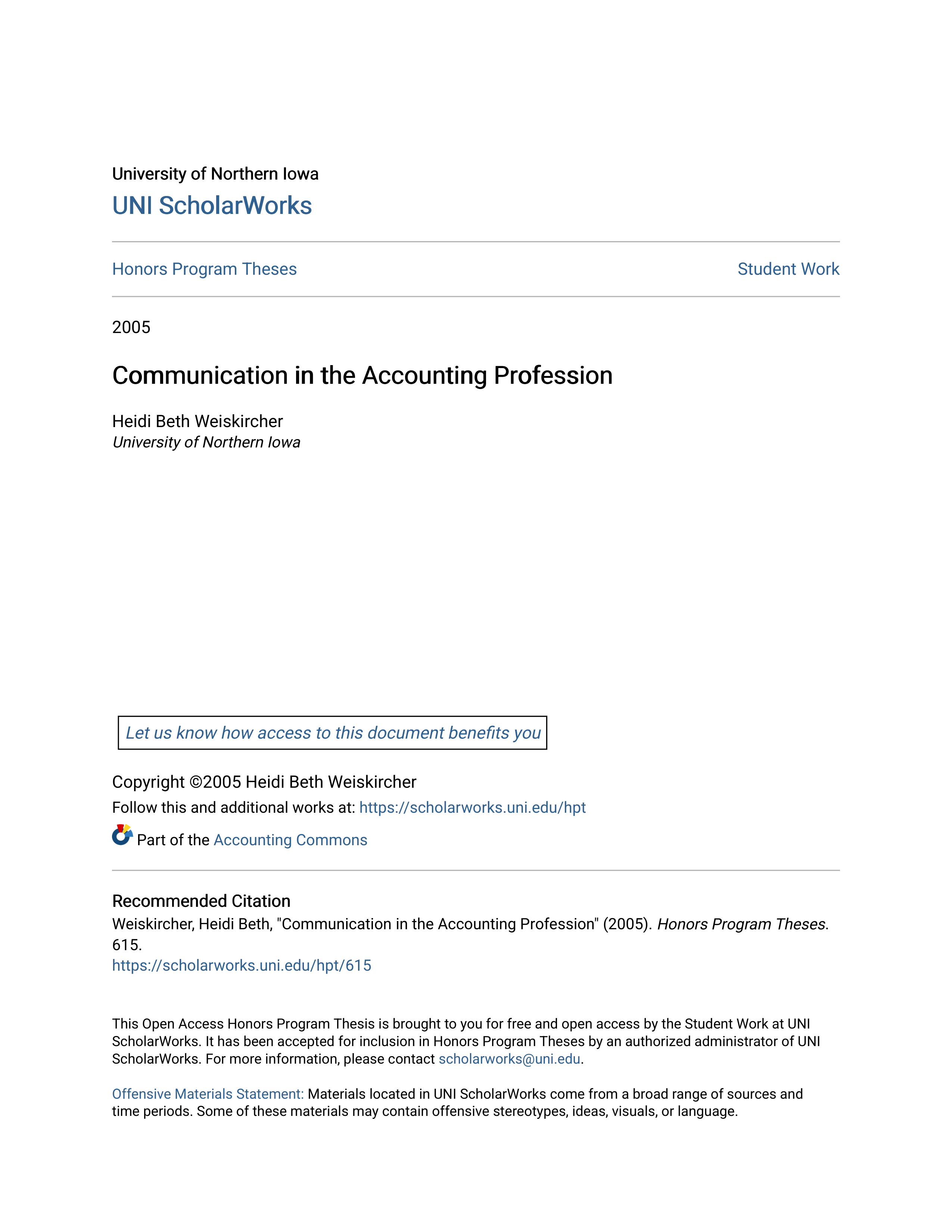Communication Skills in Accounting — page 1