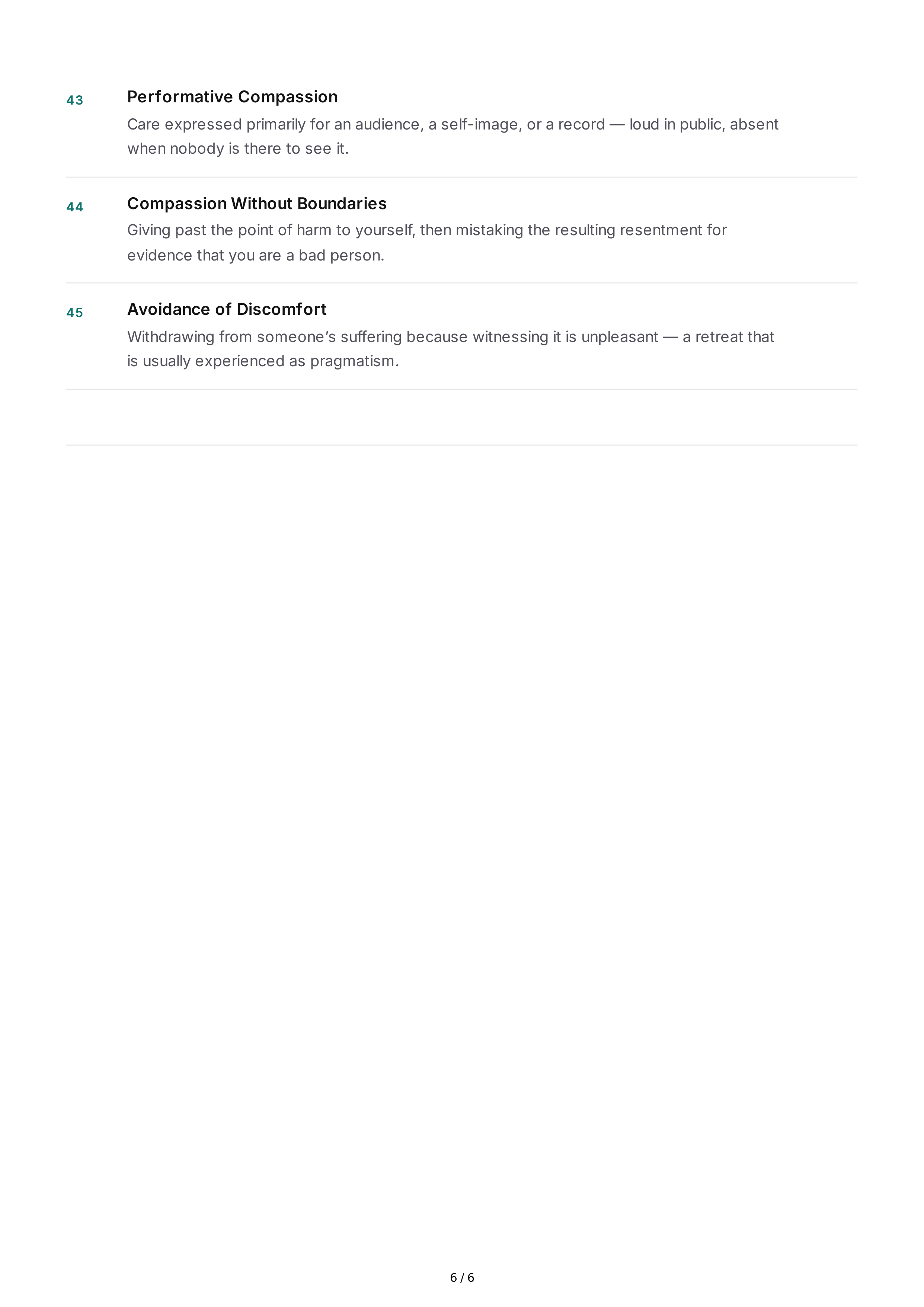 Compassion Personality Traits — page 6