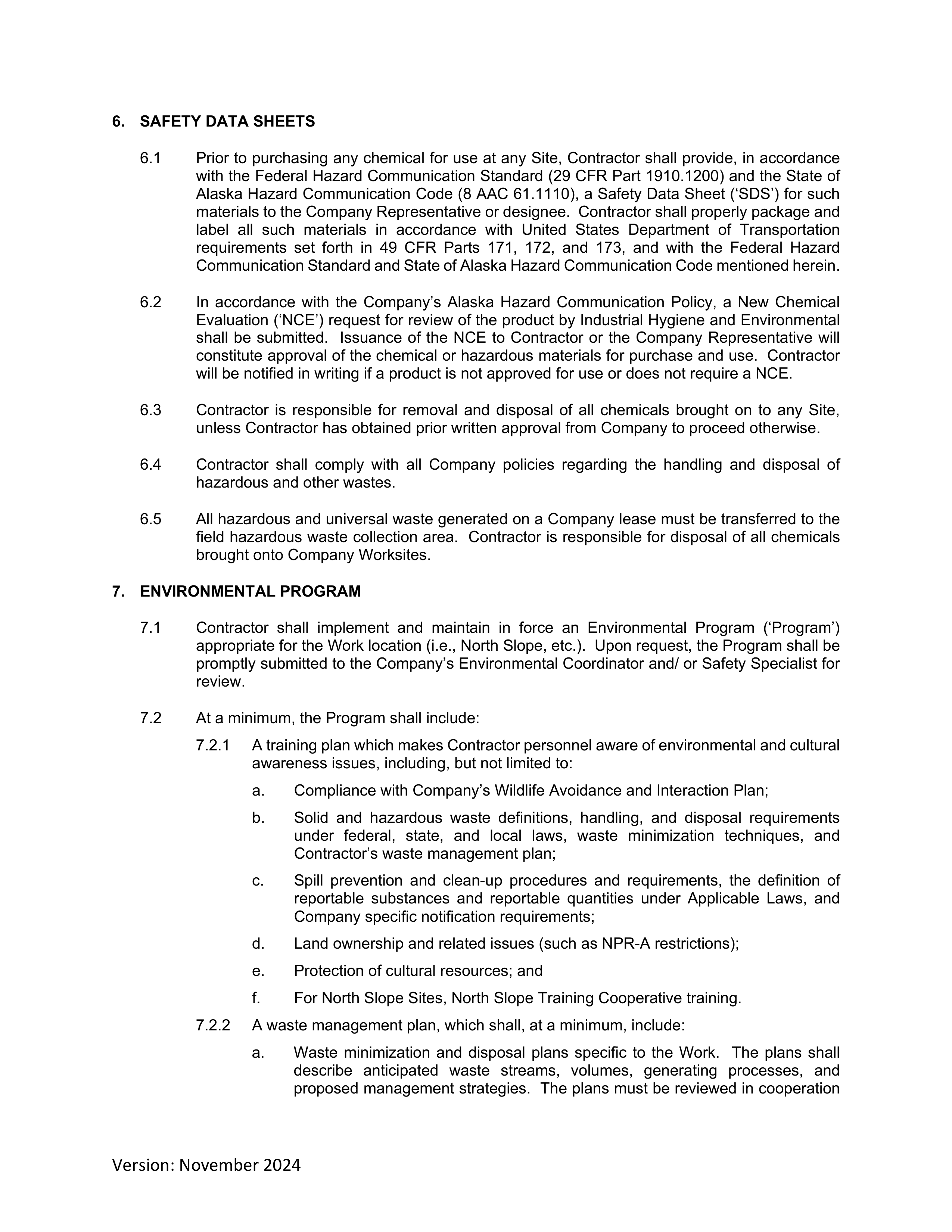 ConocoPhillips Field Service Contract — page 25
