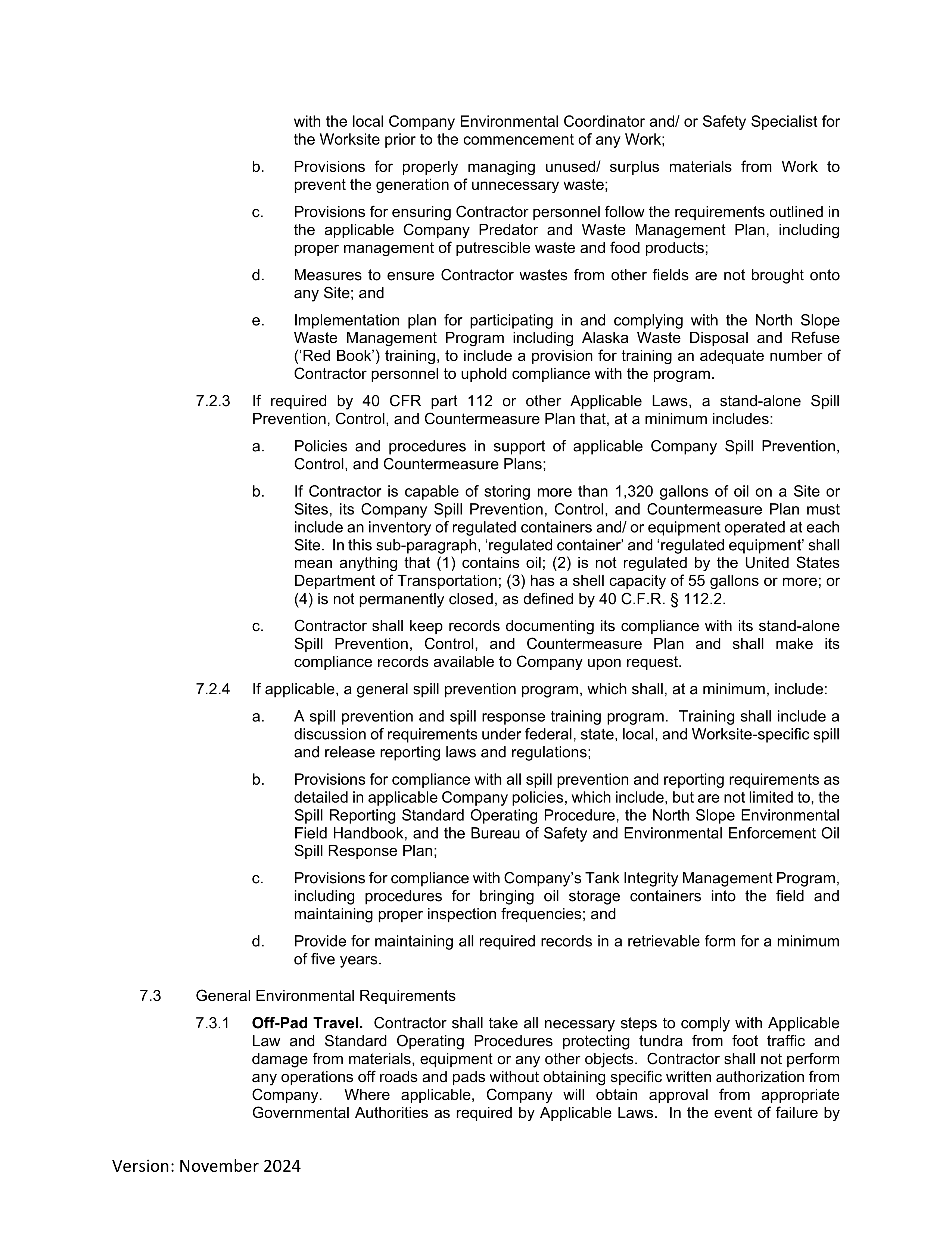 ConocoPhillips Field Service Contract — page 26